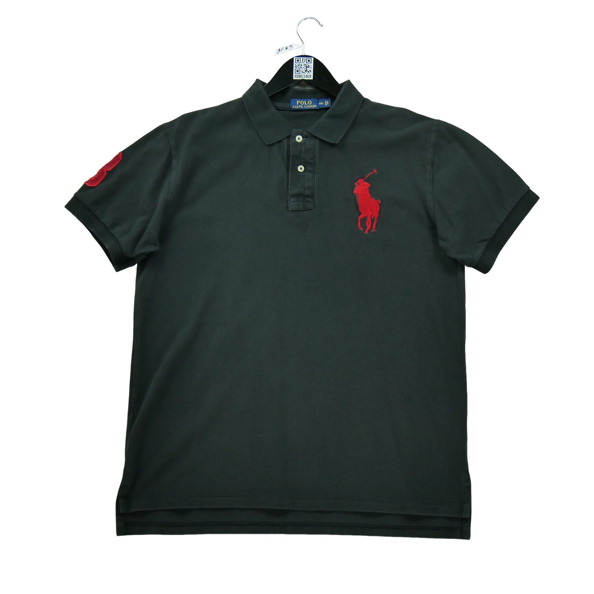 Polo manches courtes Homme  Noir 2