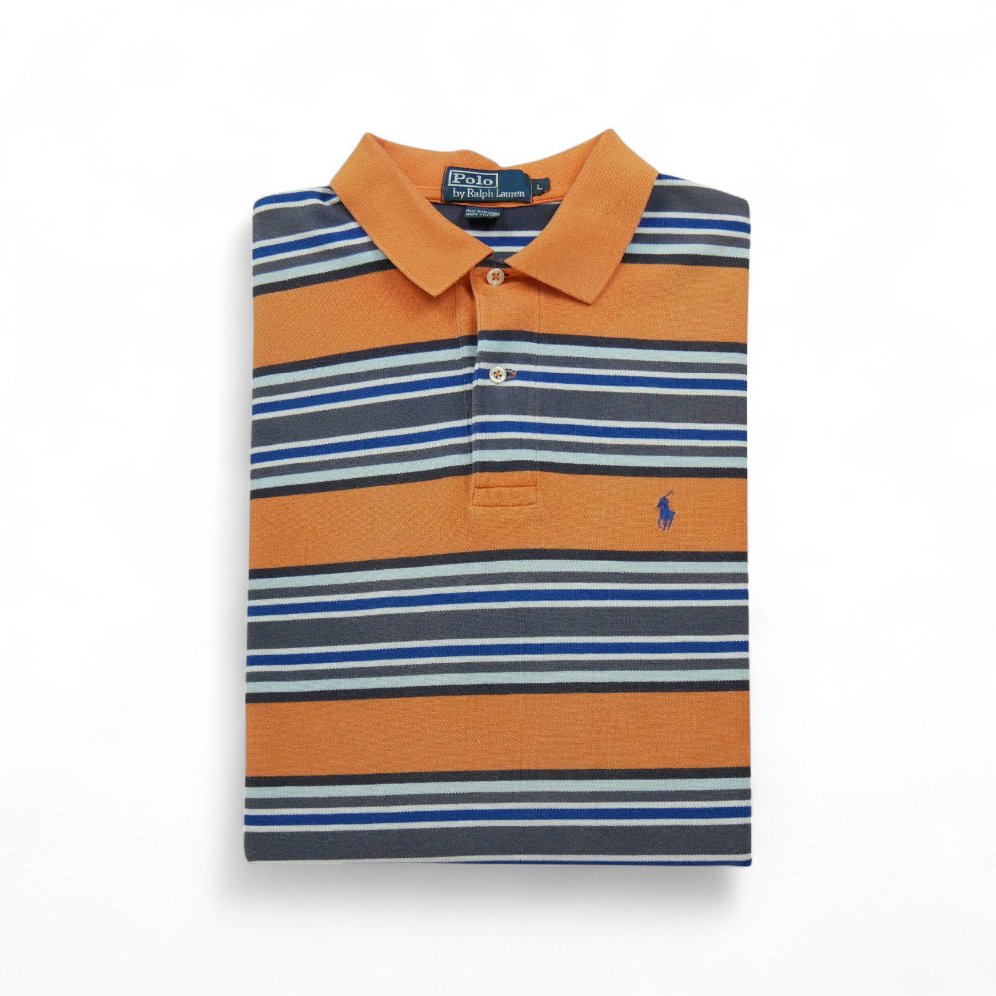 Polo manches courtes Homme  Orange 1