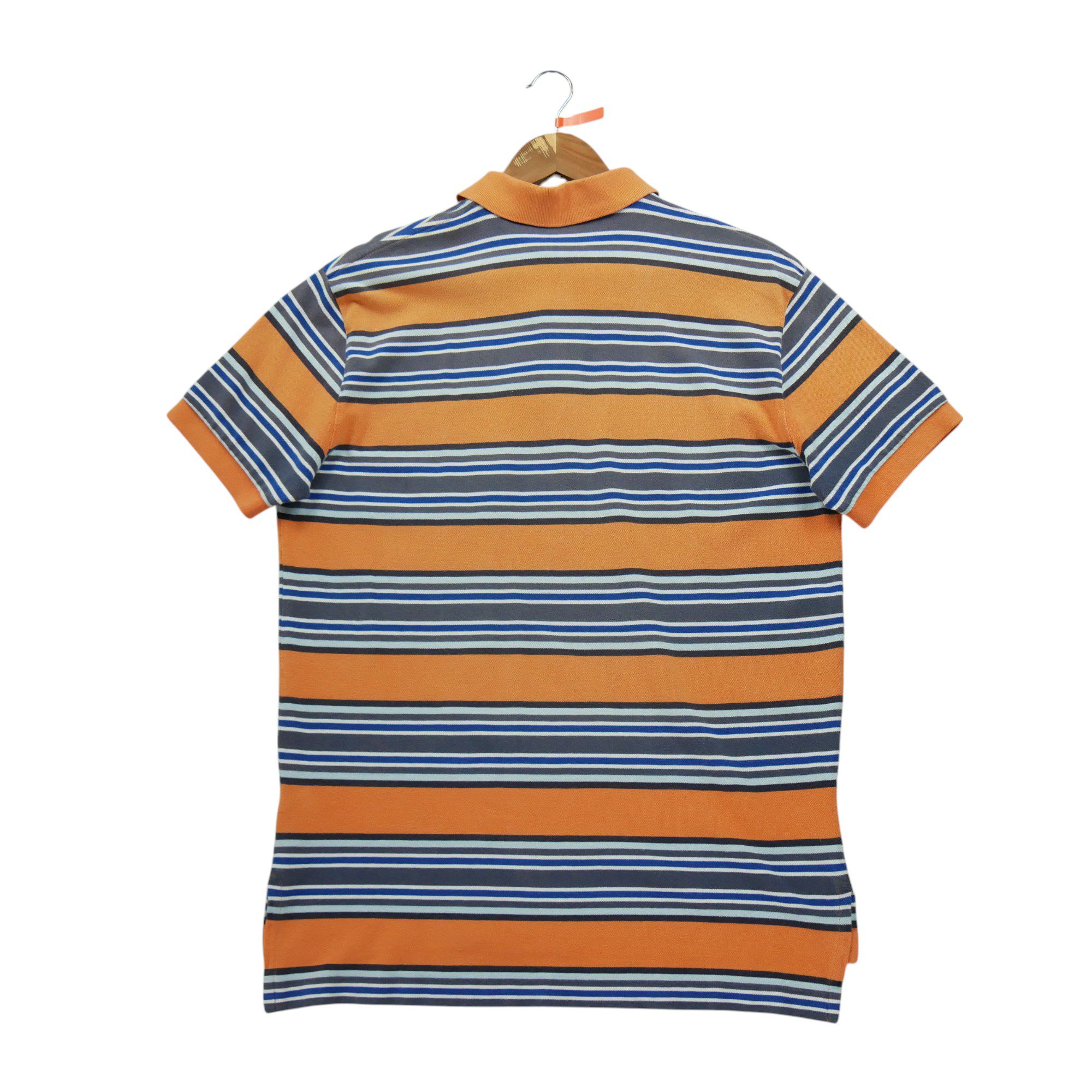 Polo manches courtes Homme  Orange 3