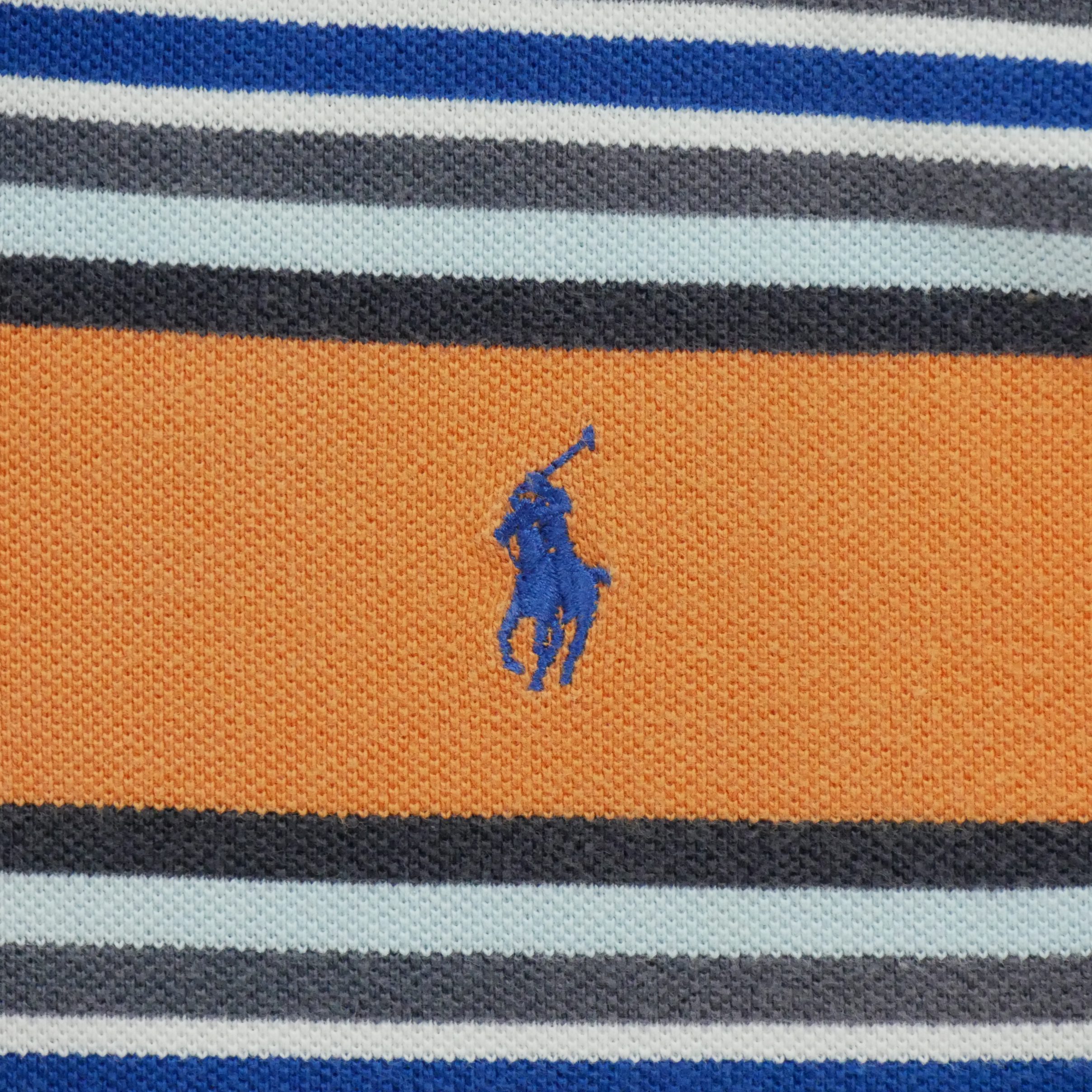Polo manches courtes Homme  Orange 5