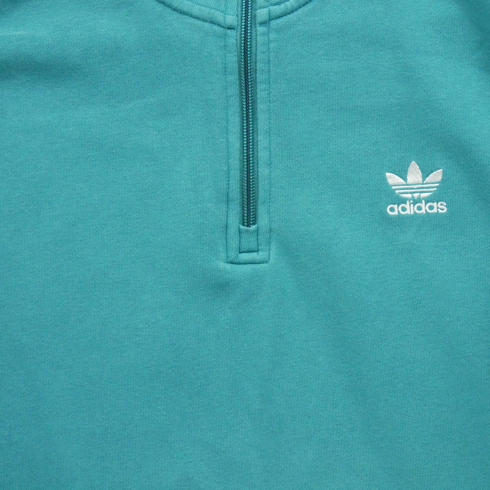 Sweat Homme  Half zip Turquoise 4