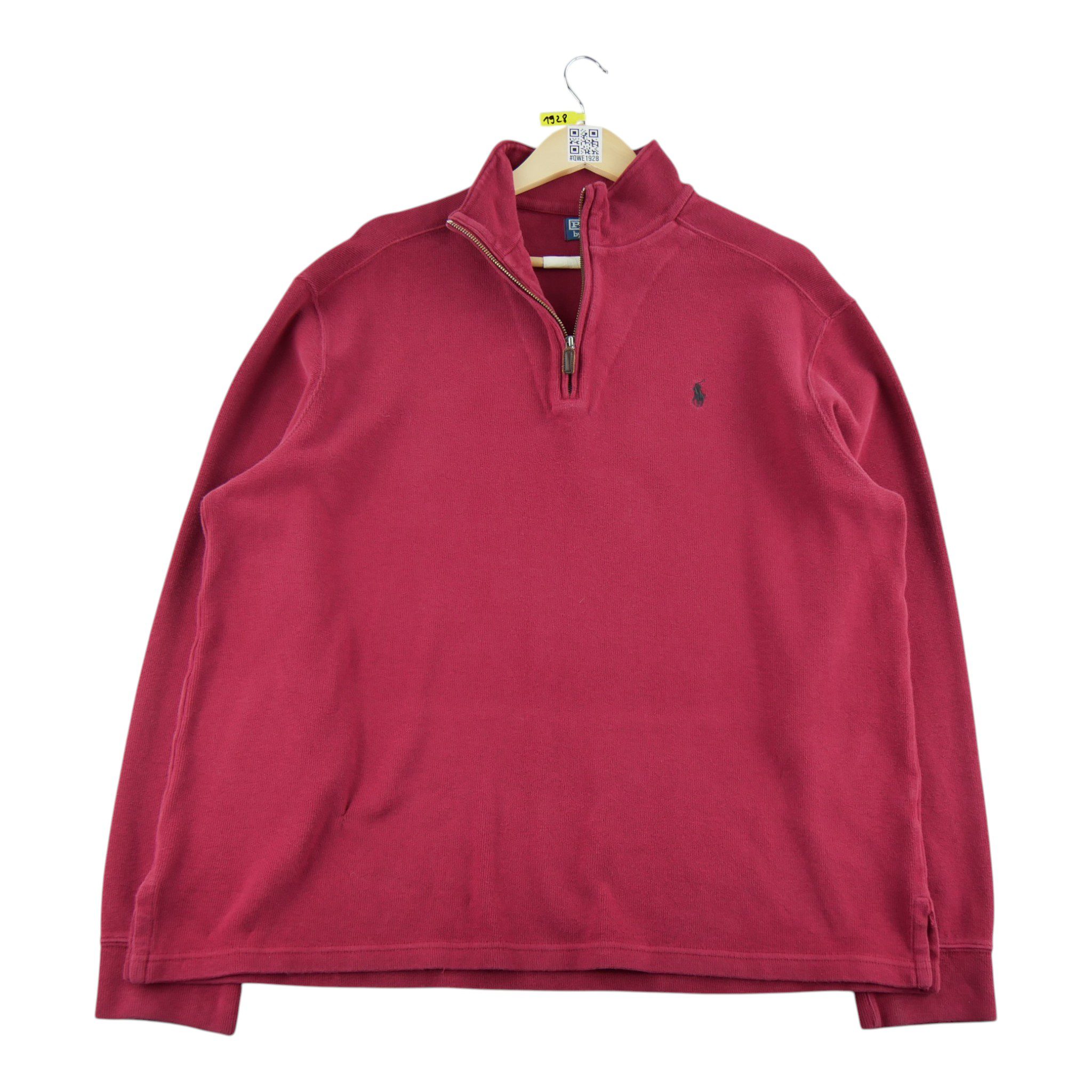 Pull Homme  col camionneur quarter-zip 1