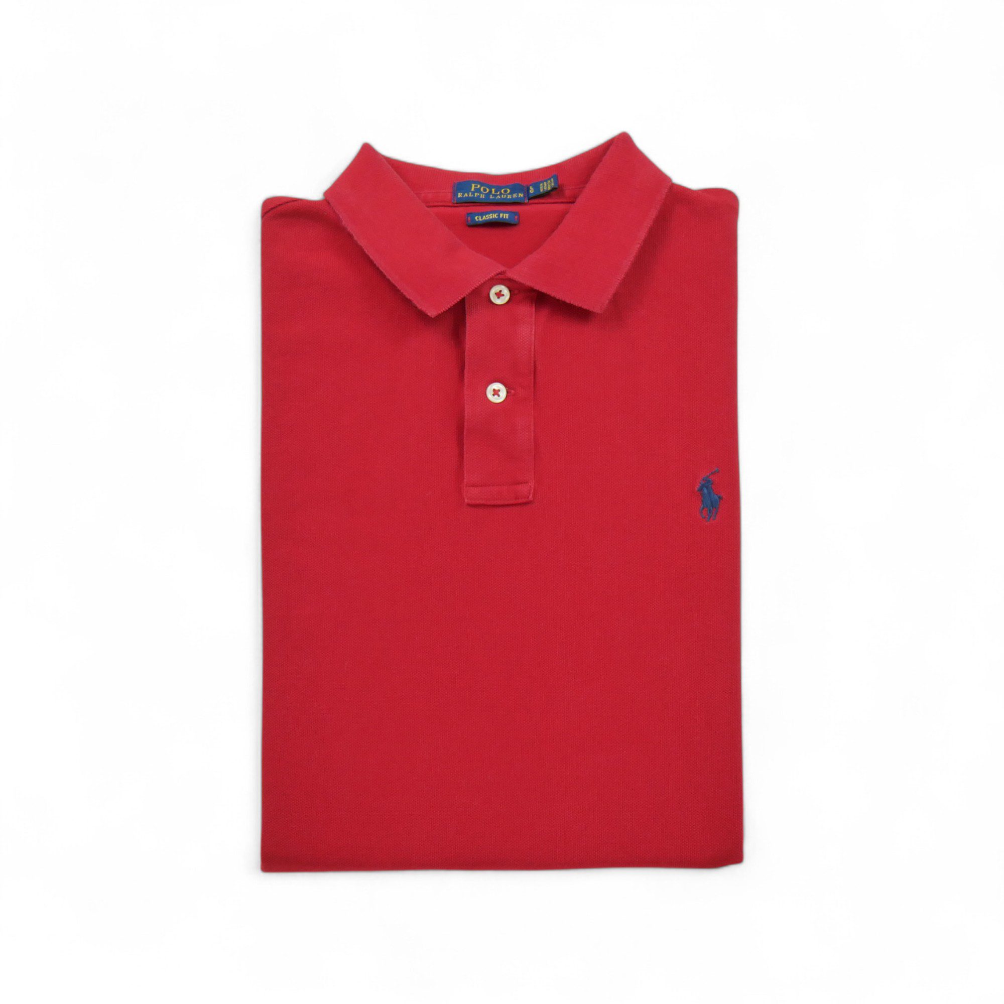 Polo manches courtes Femme  Rouge 1