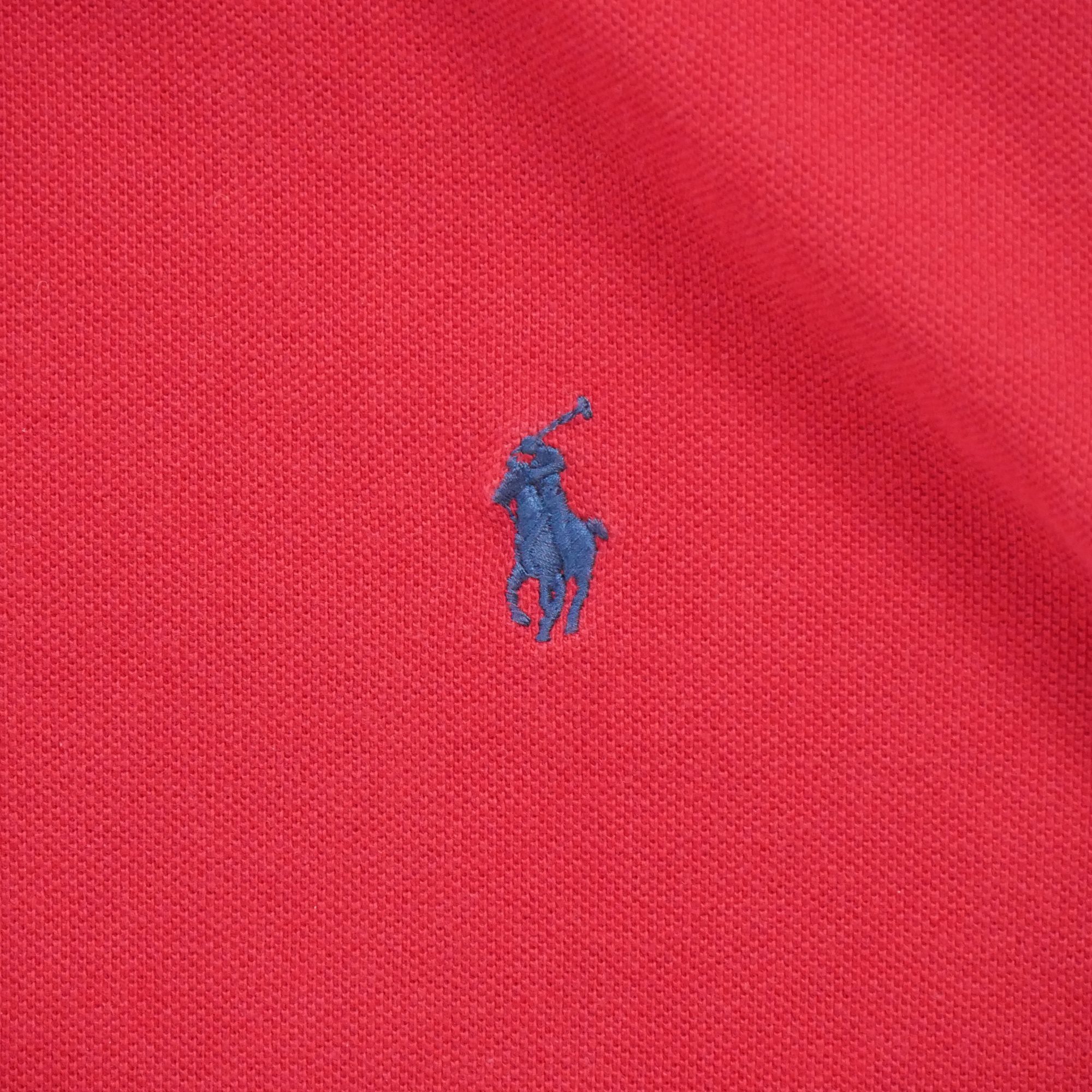 Polo manches courtes Femme  Rouge 5