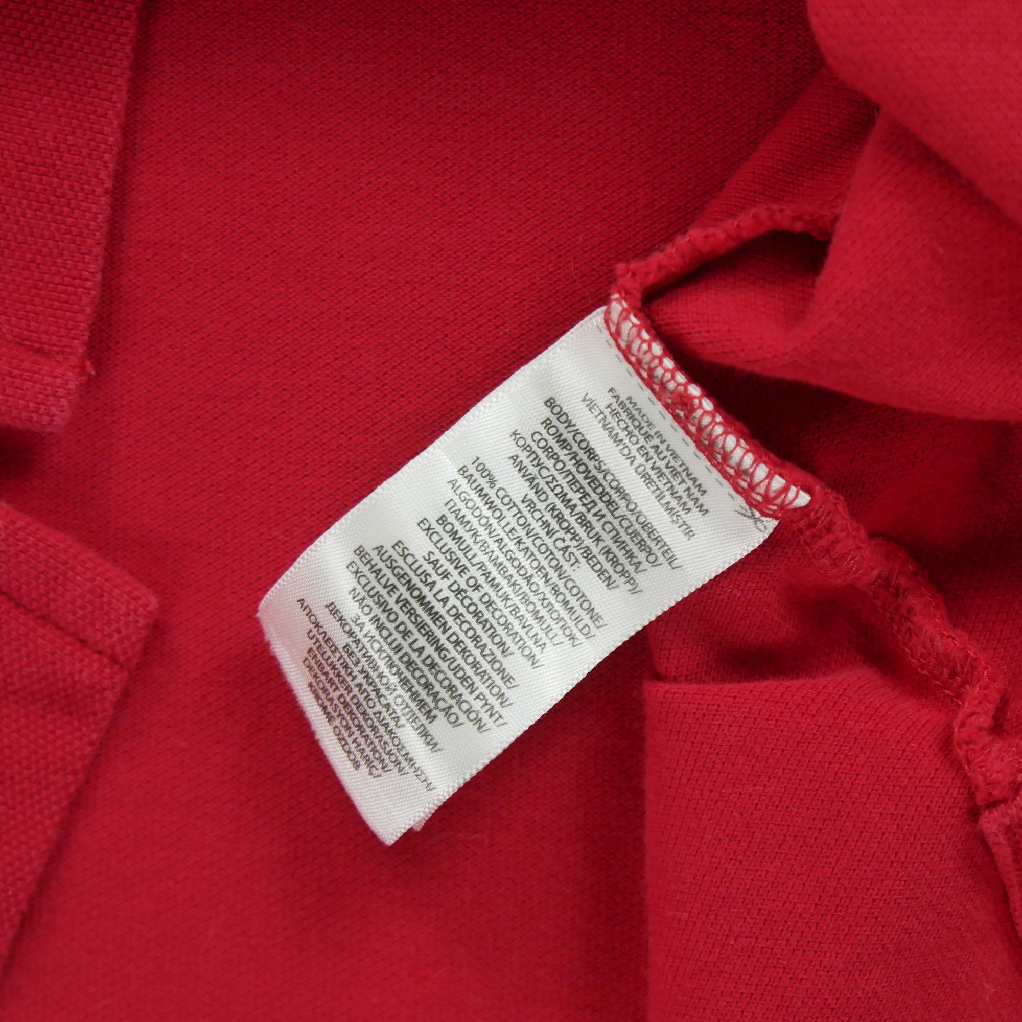 Polo manches courtes Femme  Rouge 7