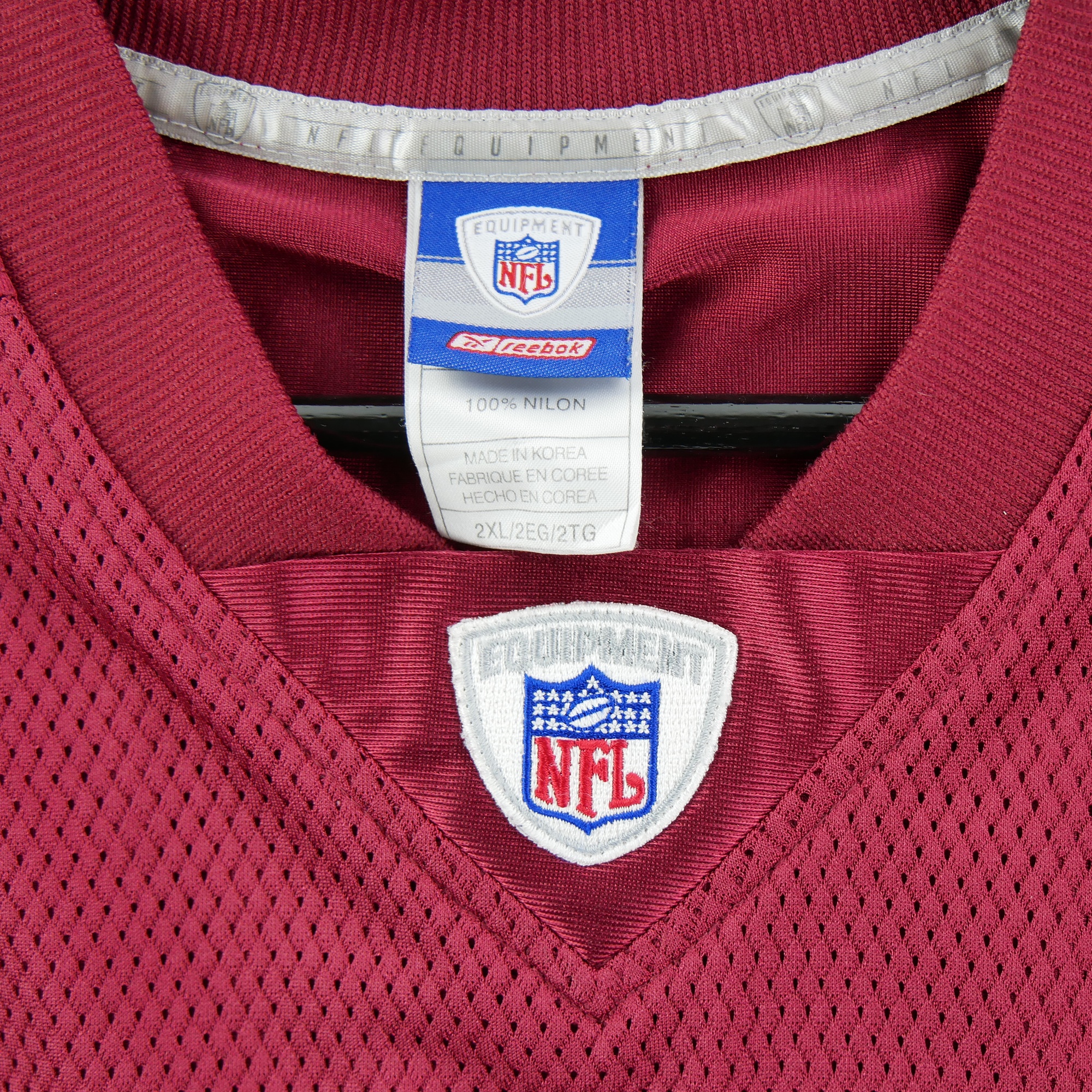 Maillot Homme NFL Rod Gardner Rouge 7