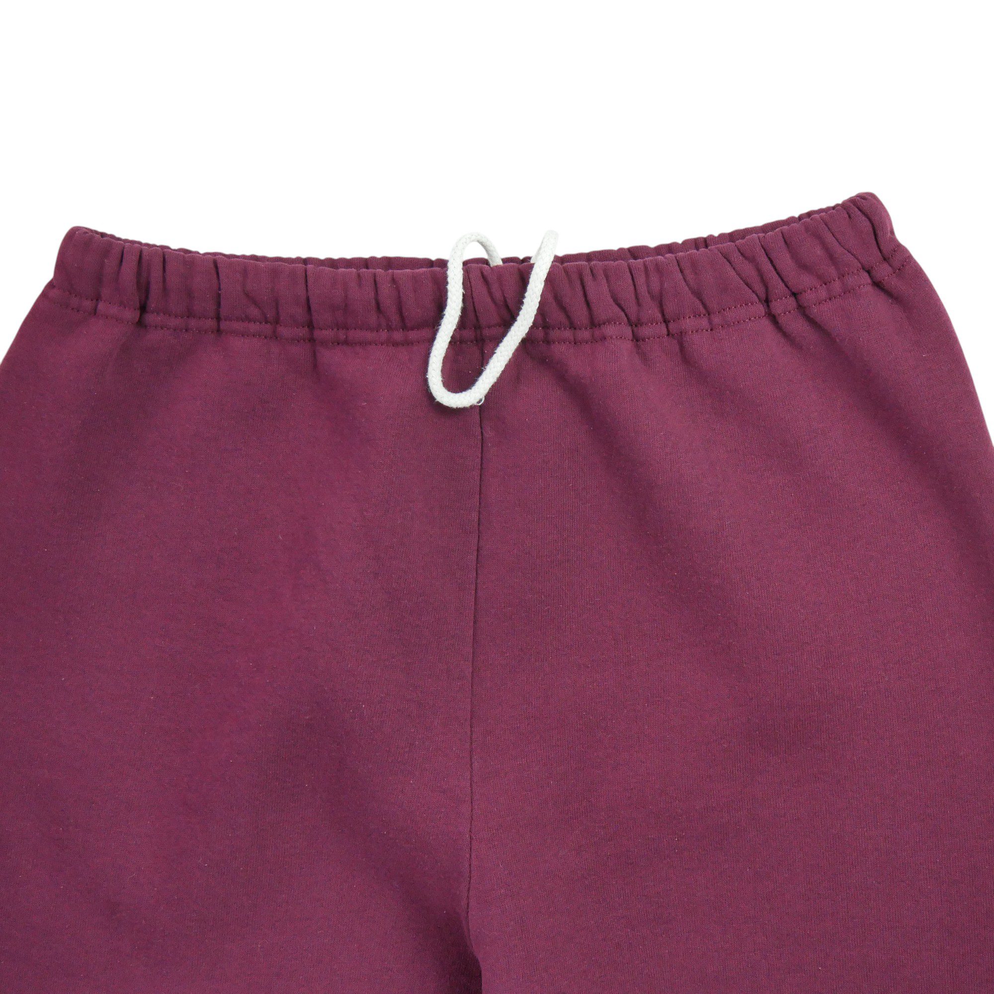 Jogging Homme  Made in USA Bordeaux 3