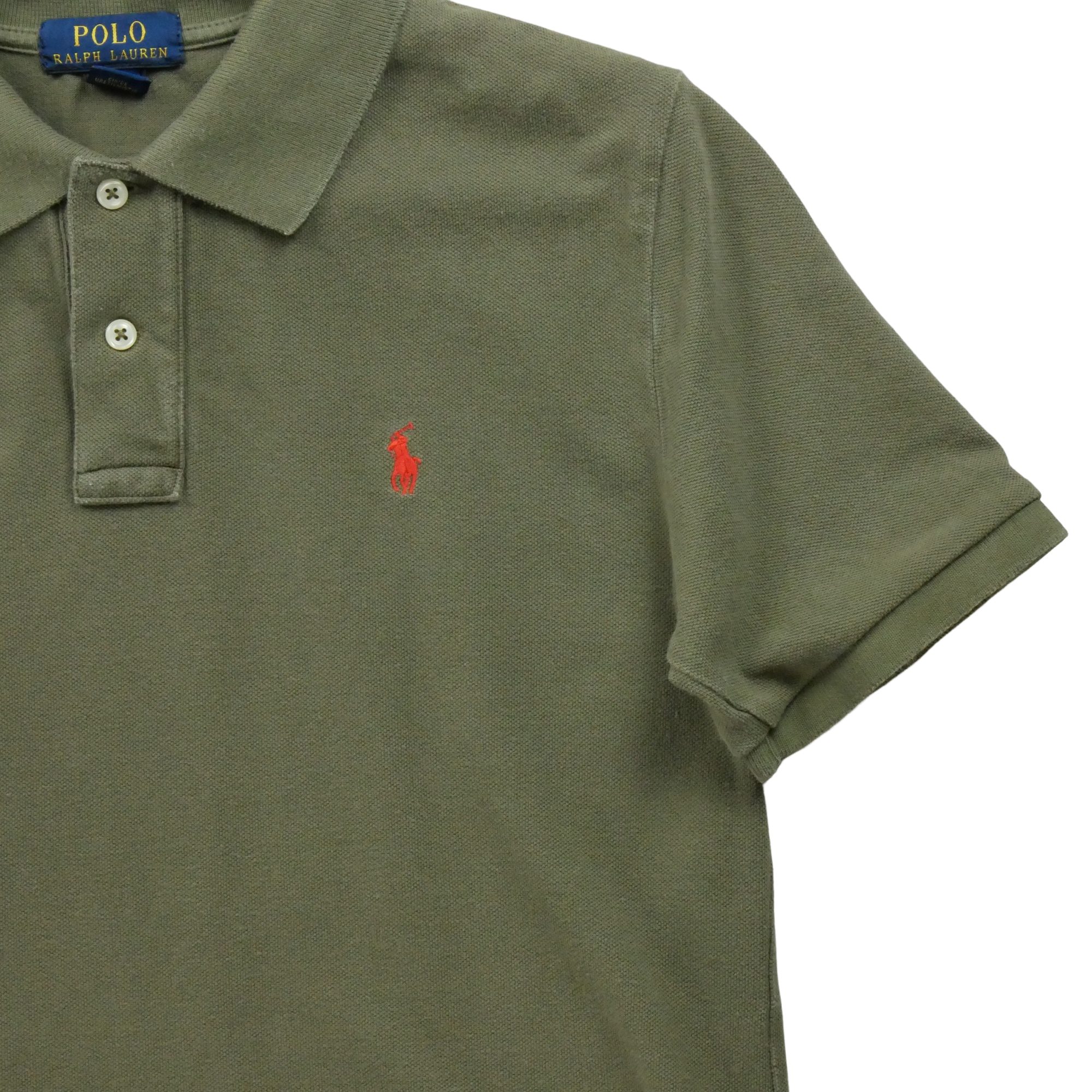 Polo manches courtes Homme  Kaki 4