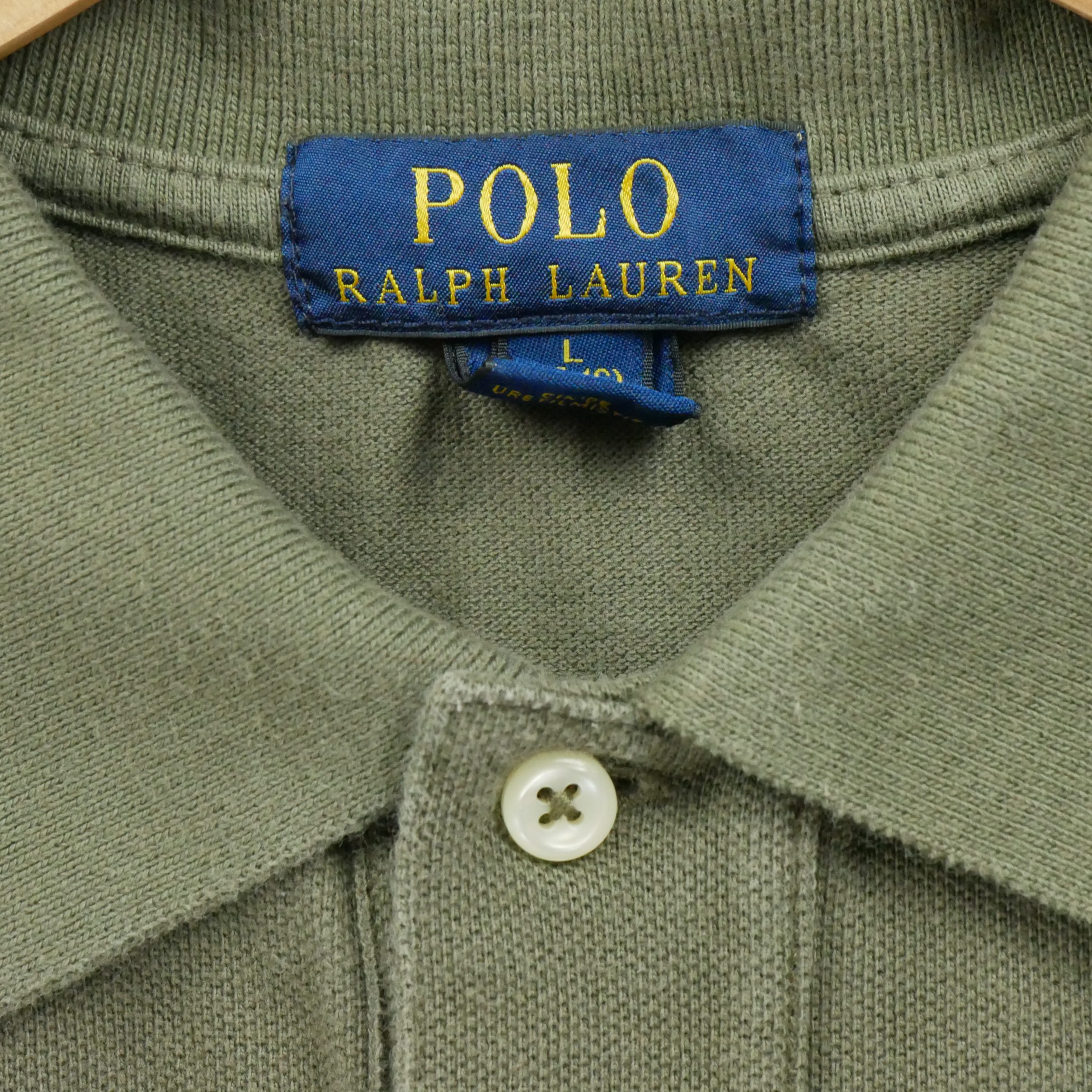 Polo manches courtes Homme  Kaki 5