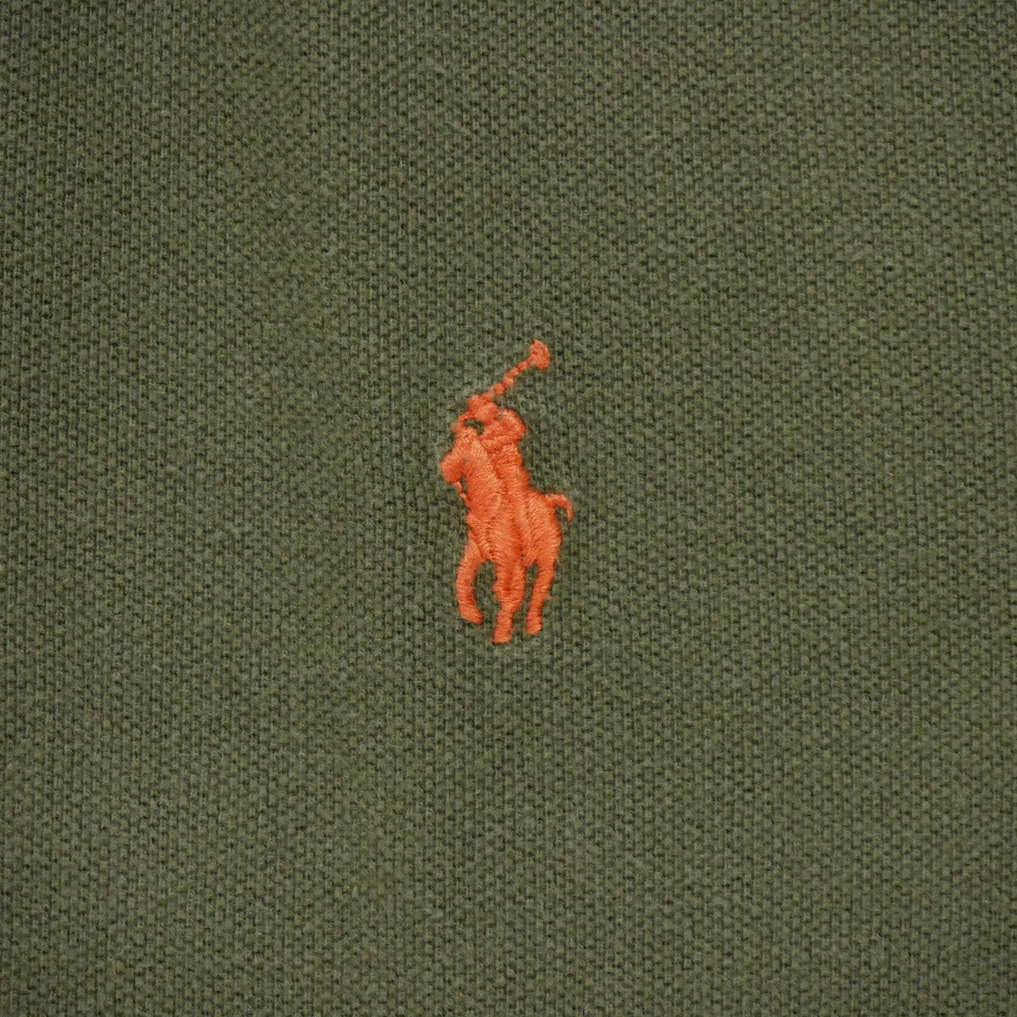 Polo manches courtes Homme  Kaki 5