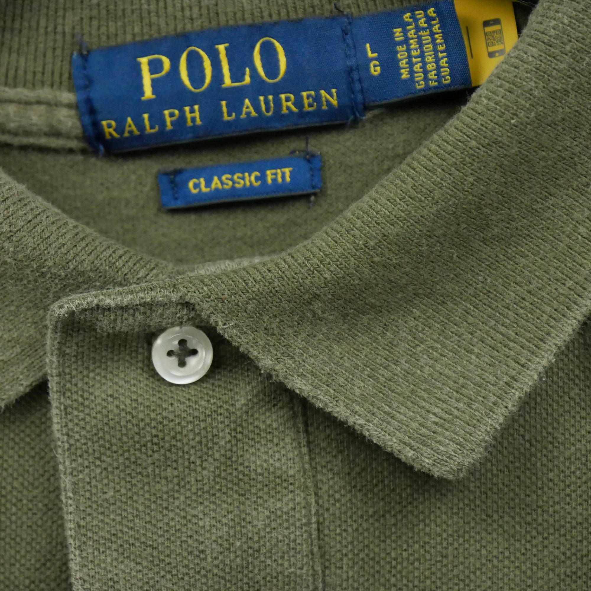 Polo manches courtes Homme  Kaki 6