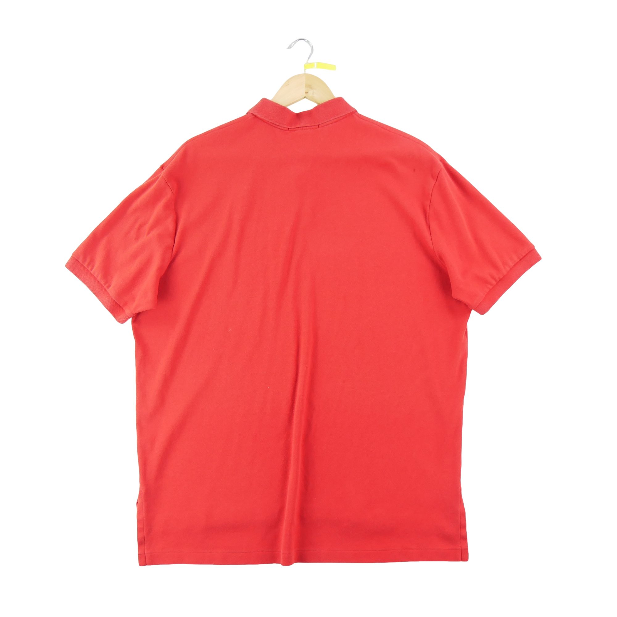 Polo manches courtes Homme  Rouge 3