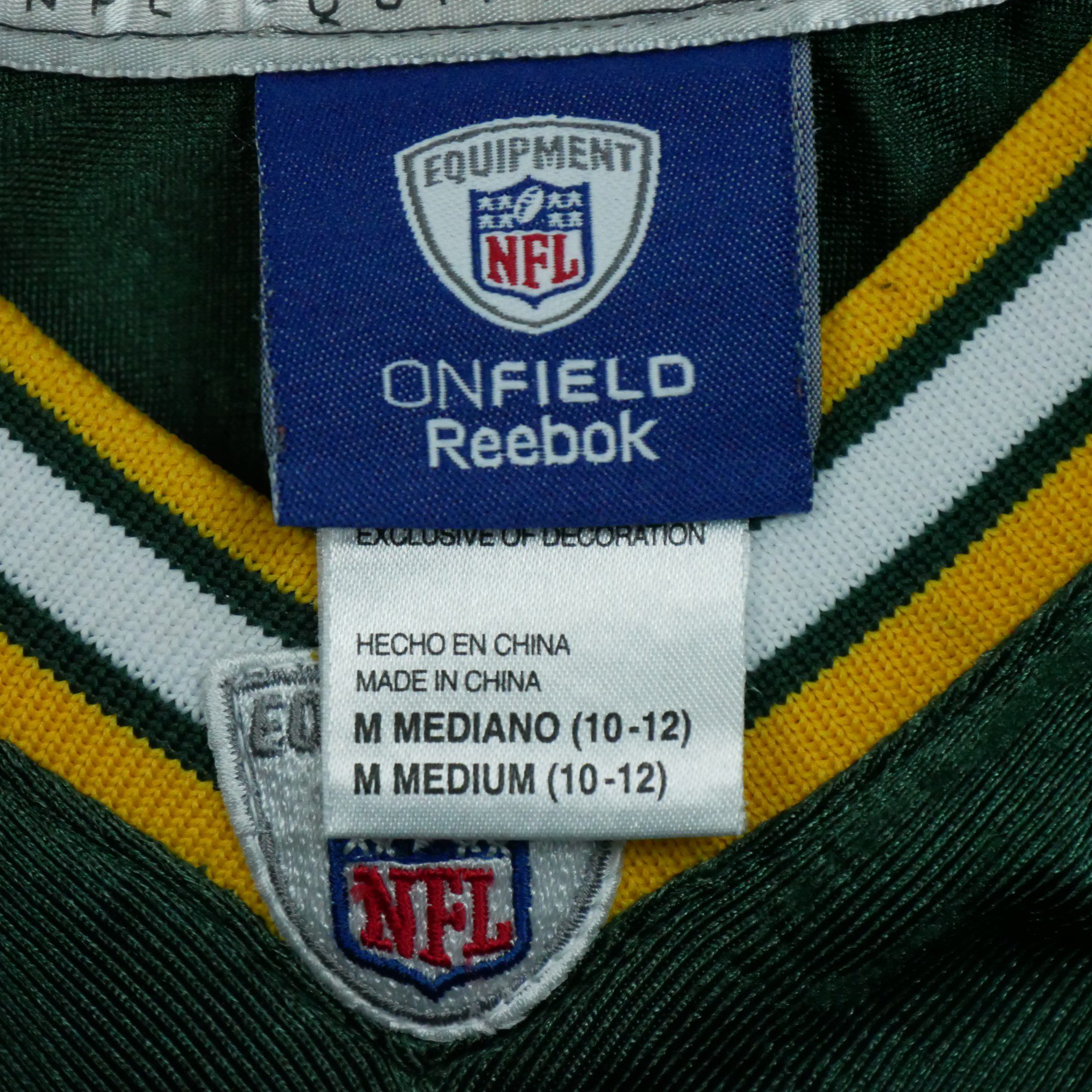 Maillot Reebok Green Bay Packers NFL 8