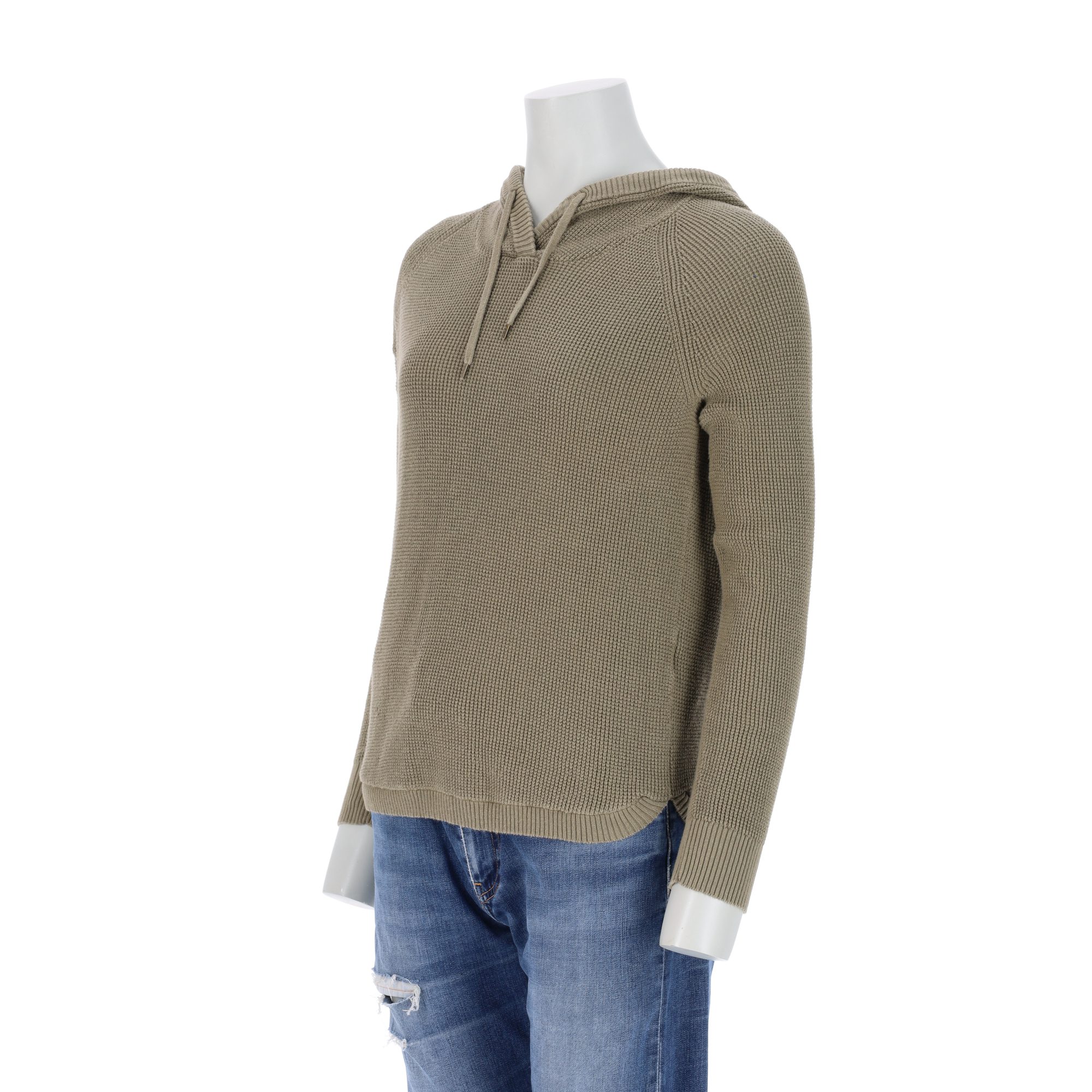 Sweat à capuche Femme  Kaki 3