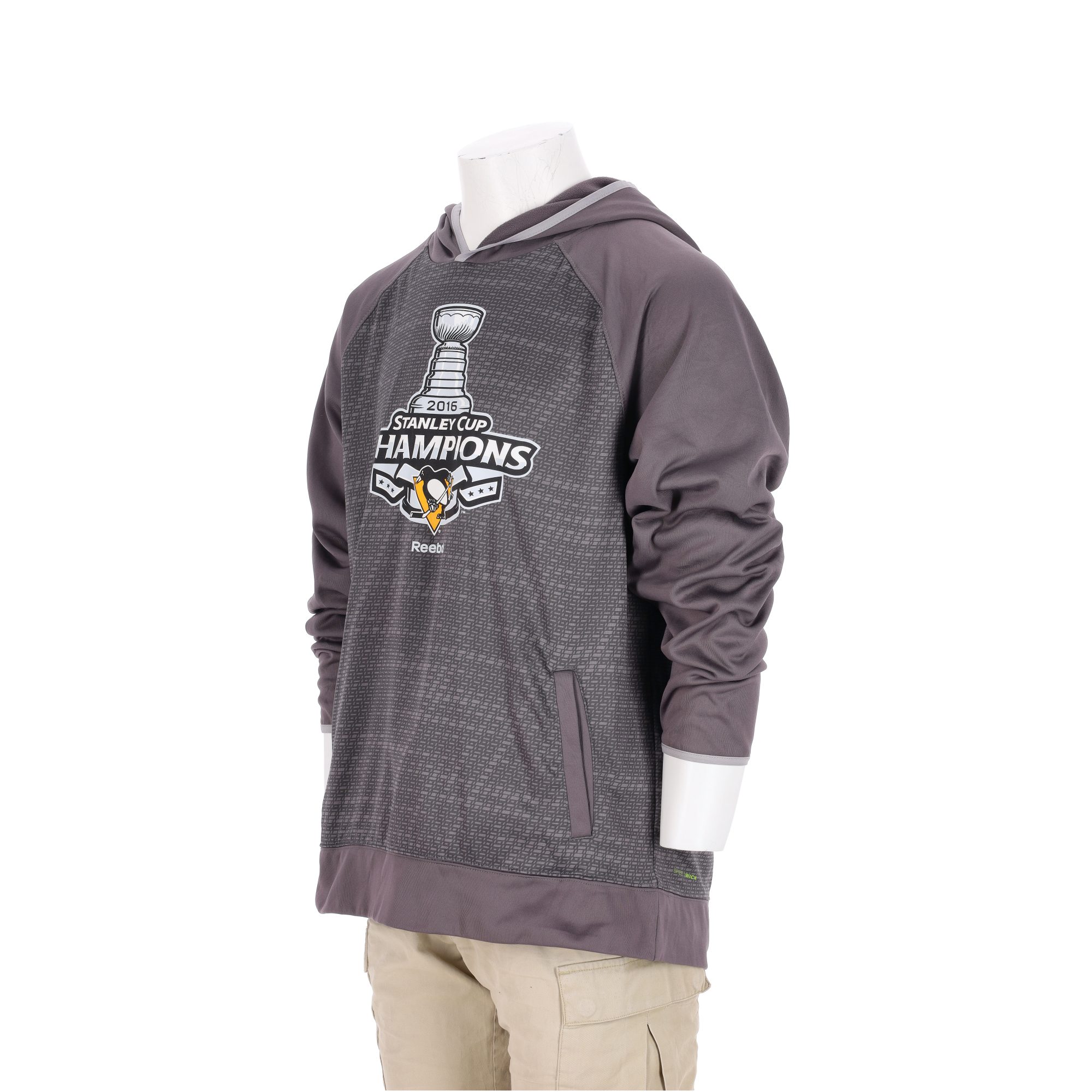 Sweat à capuche Homme NHL Gris 4