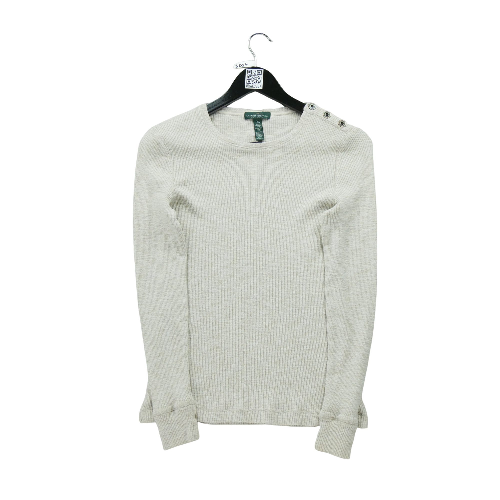 T-shirt manches longues Femme  Beige 1