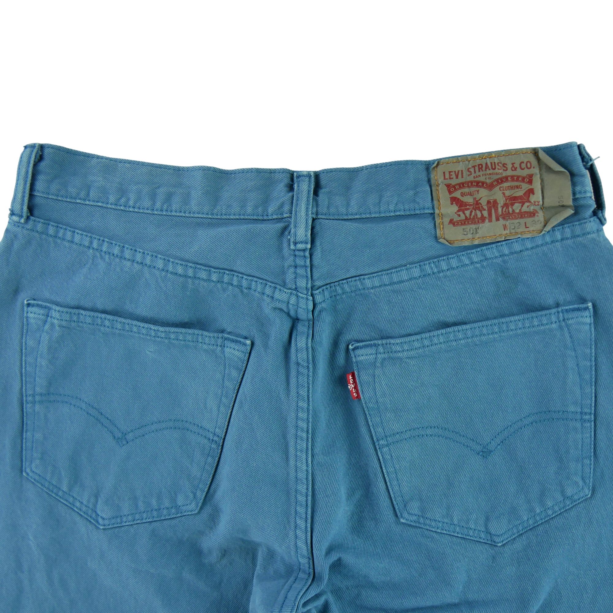 Jean Homme Levis 501 Bleu 3