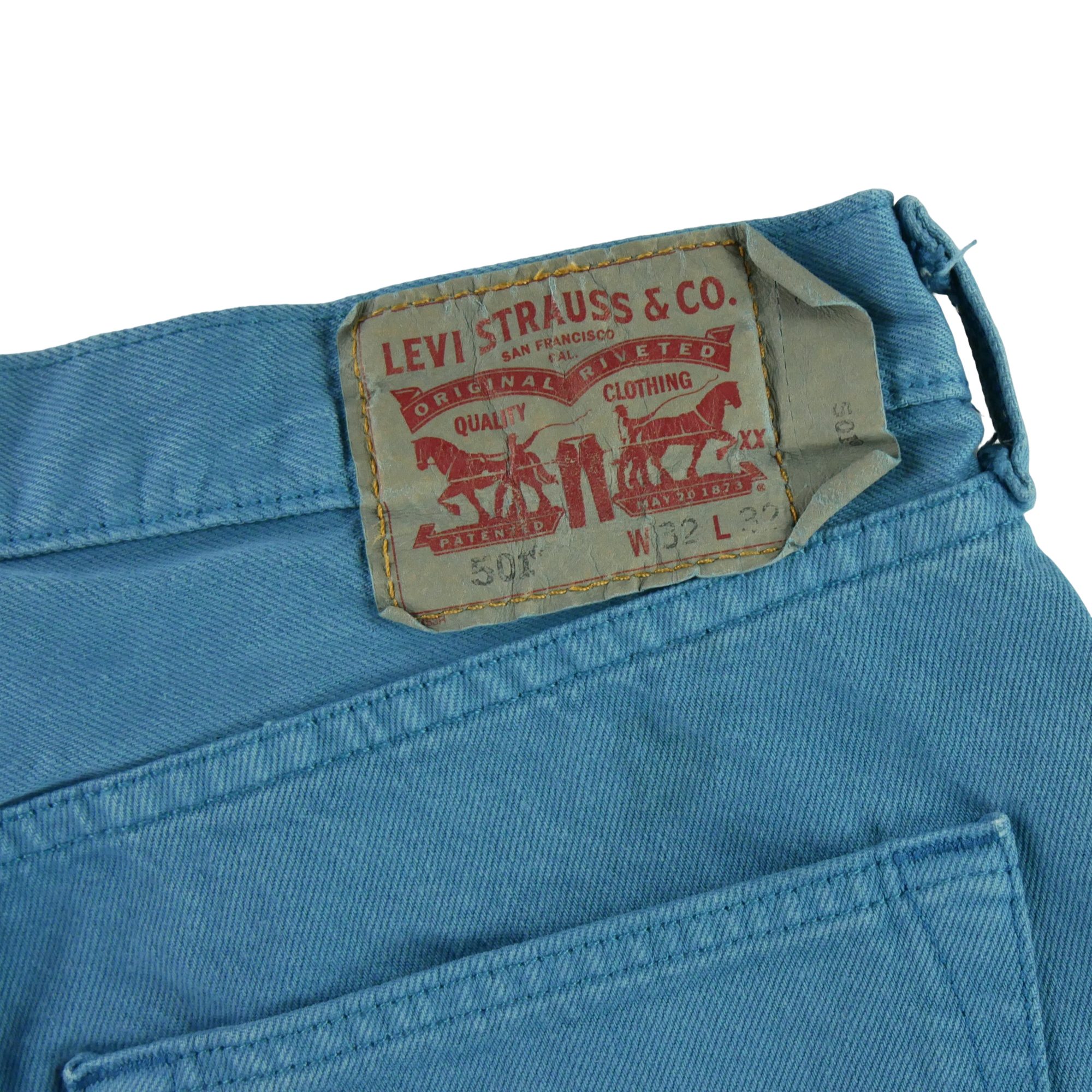 Jean Homme Levis 501 Bleu 4