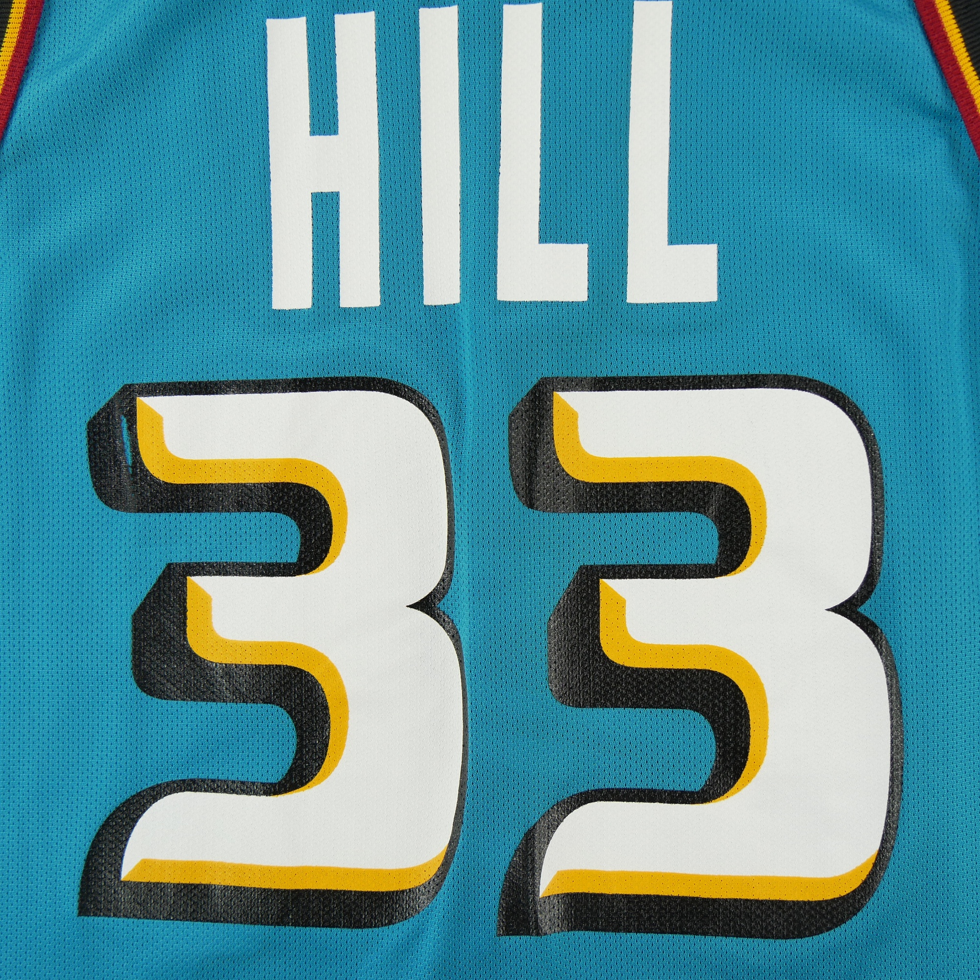 Maillot Homme NBA Détroit Pistons G.Hill 4