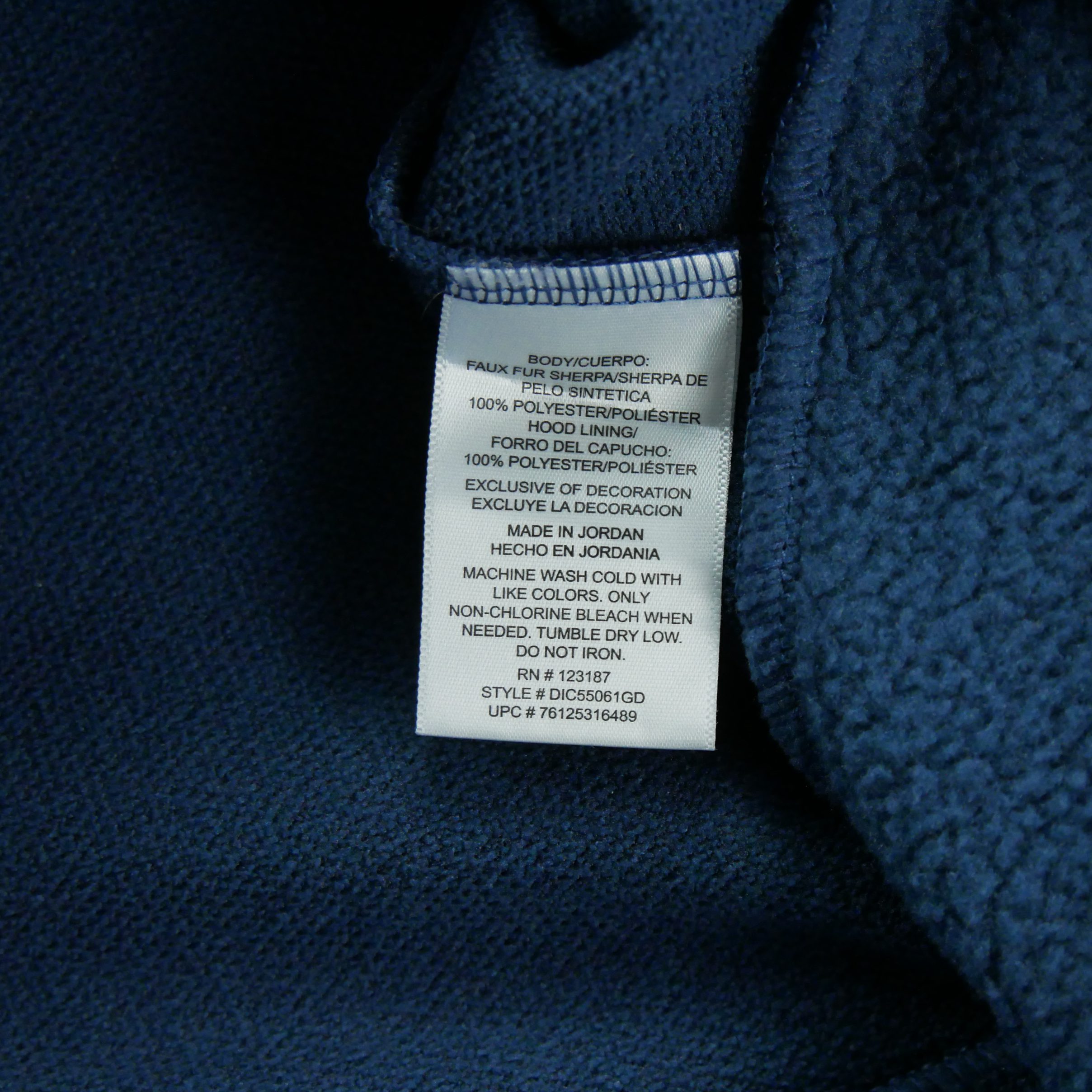 Pull polaire Homme  Bleu 7