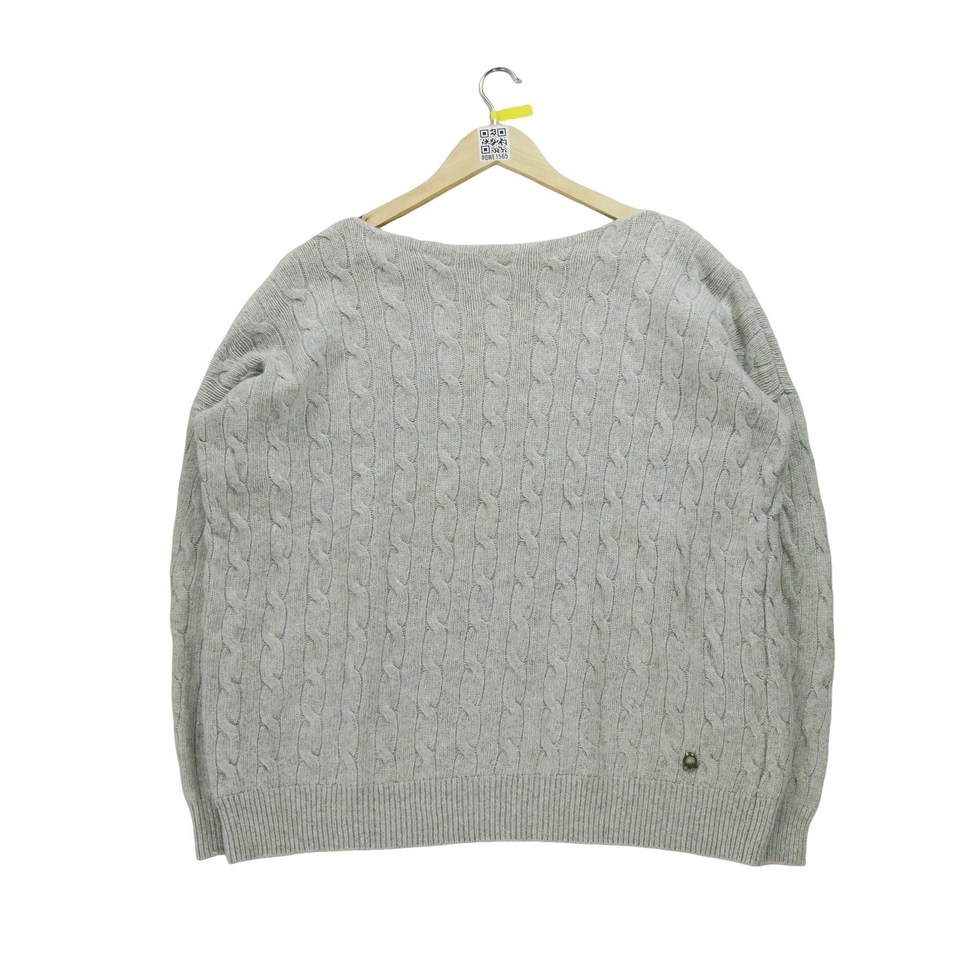 Pull Femme  en cachemire Gris 1