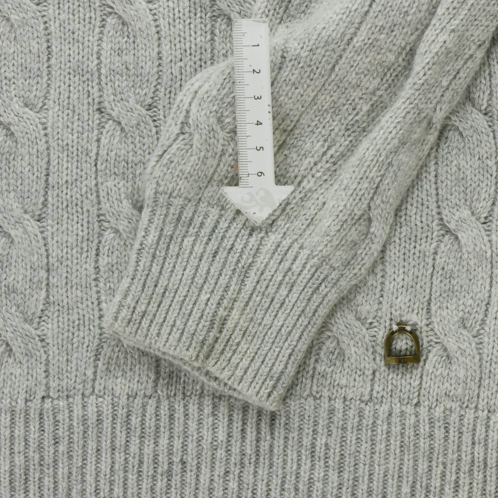 Pull Femme  en cachemire Gris 5