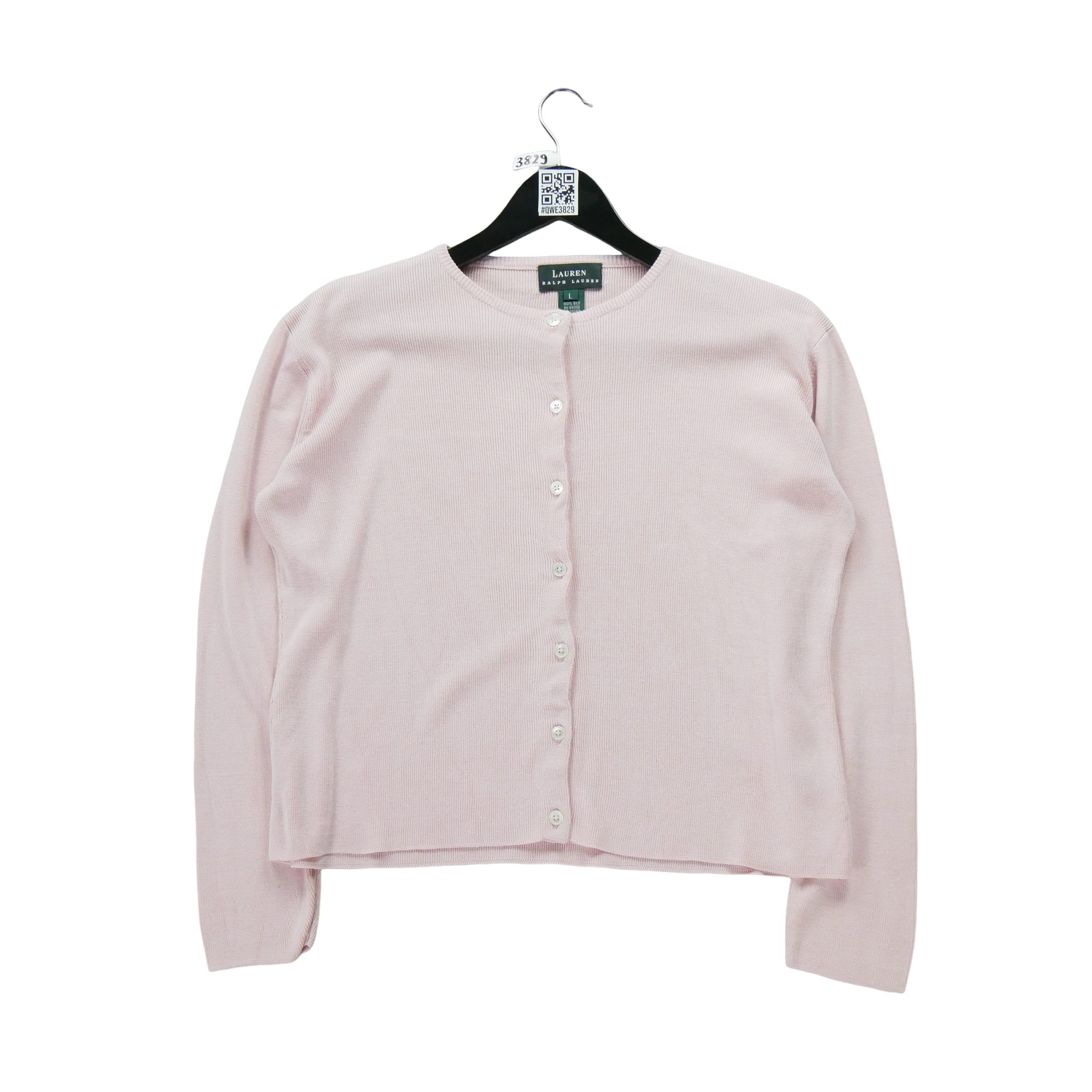 Gilets Femme  Cardigan 100% soie Rose 1
