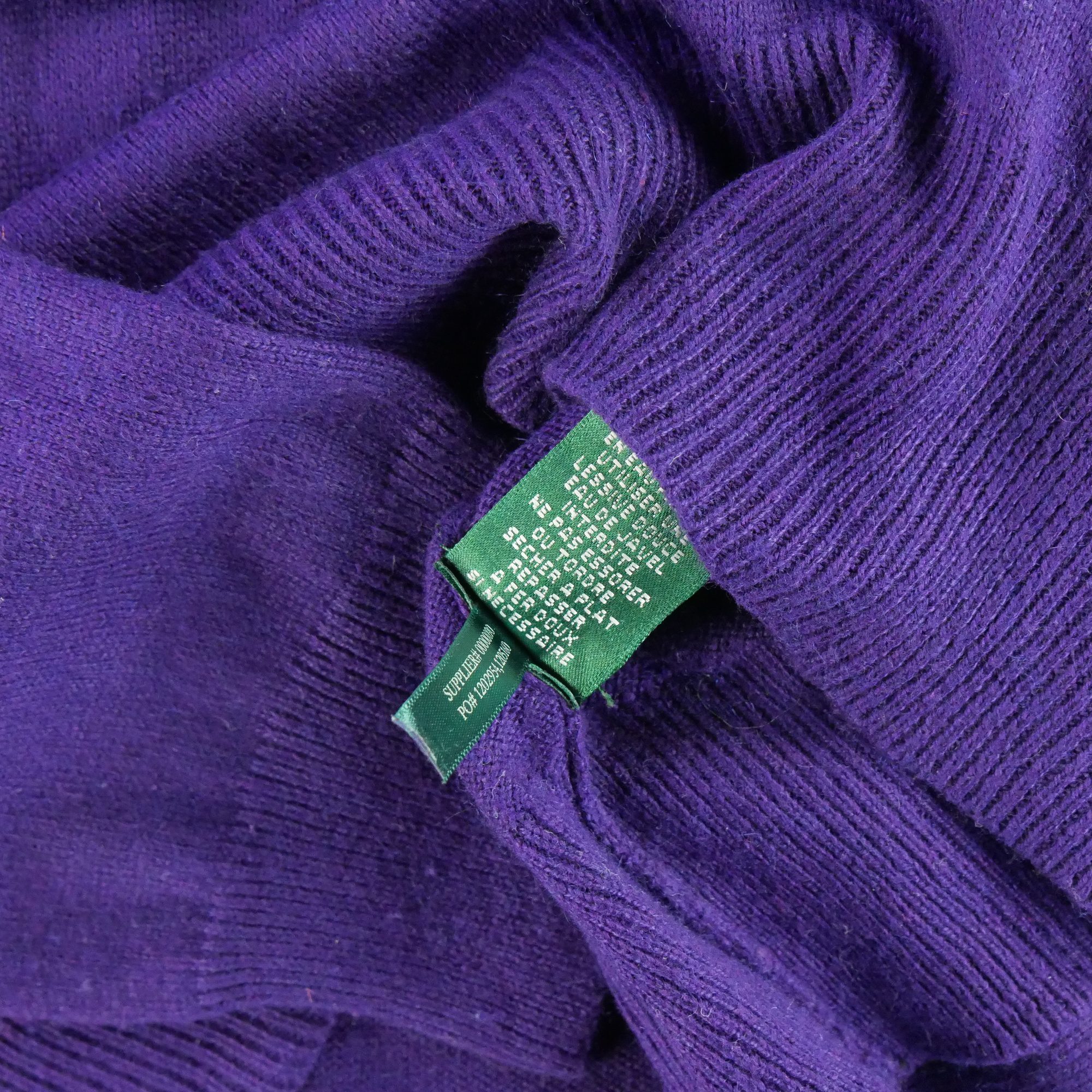Pull Femme  soie et cachemire Violet 5