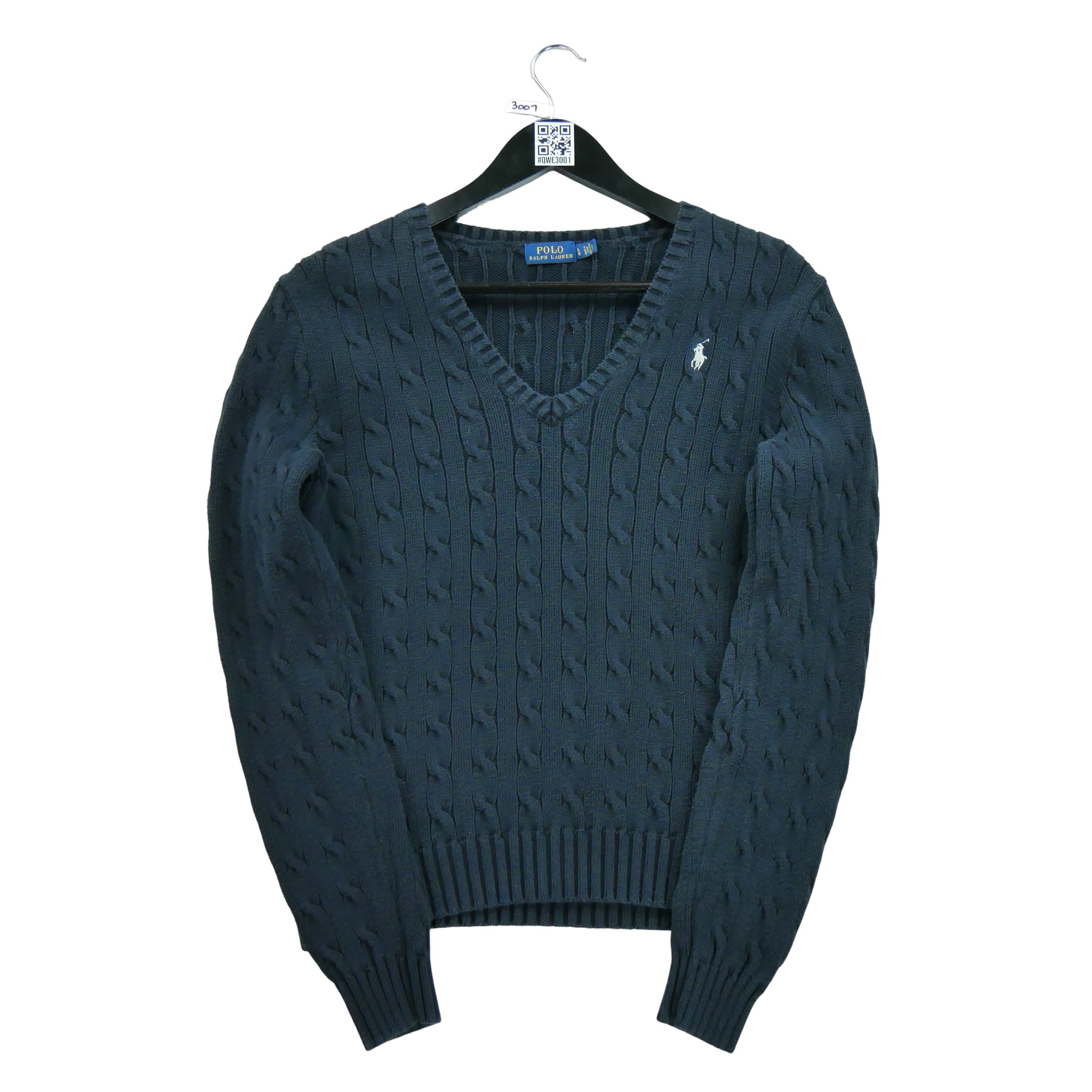 Pull Femme  en maille torsadée Noir 1