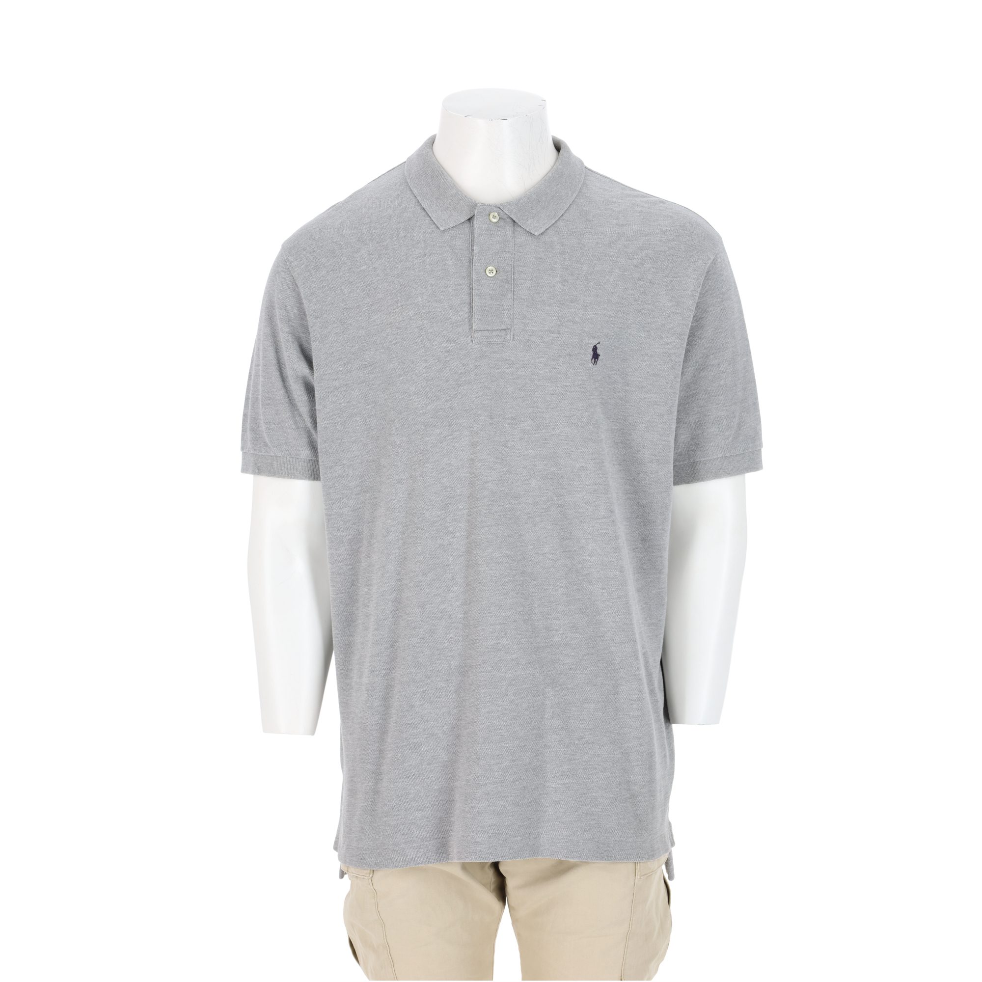 Polo manches courtes Homme  Gris 1