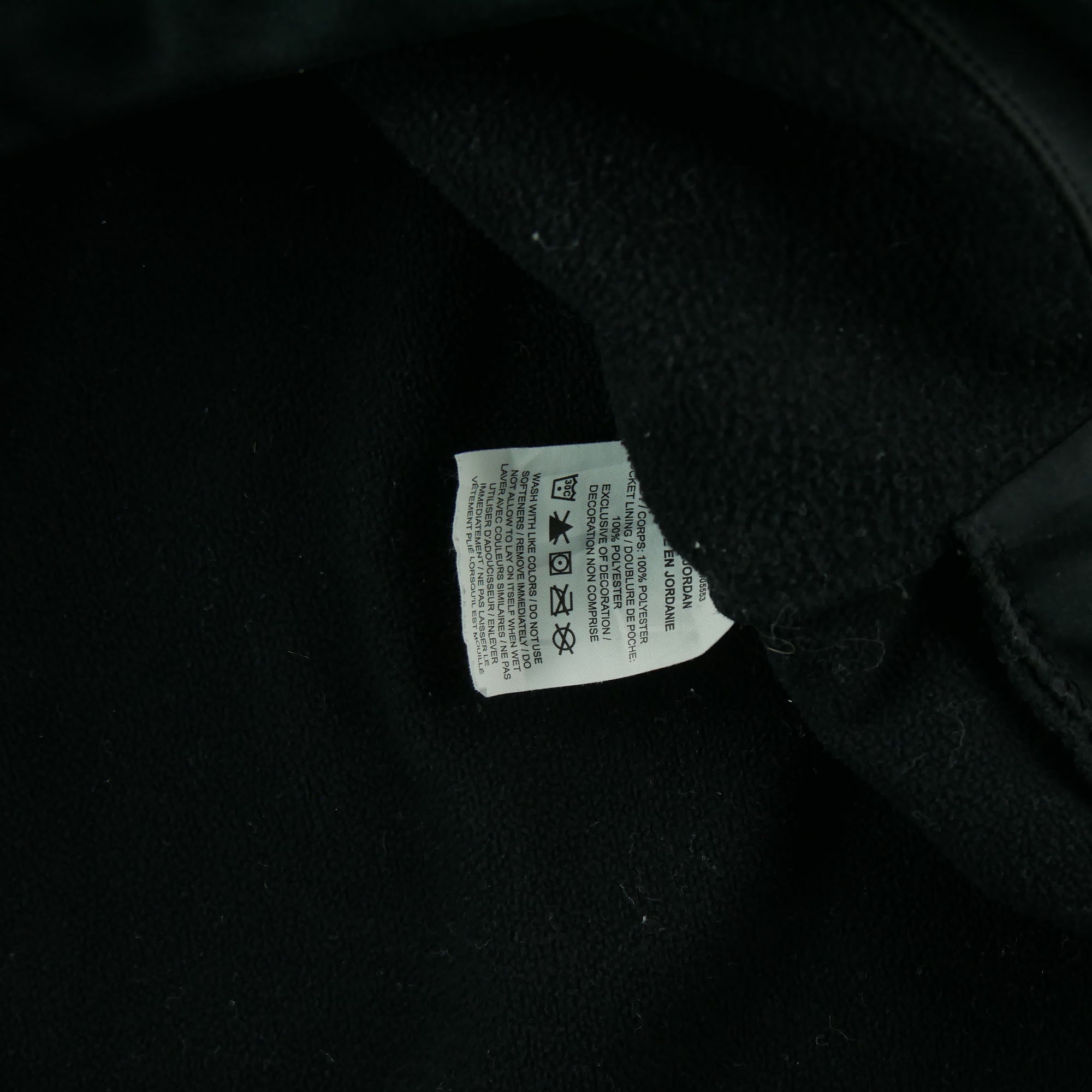 Sweat à capuche Homme  Noir 6