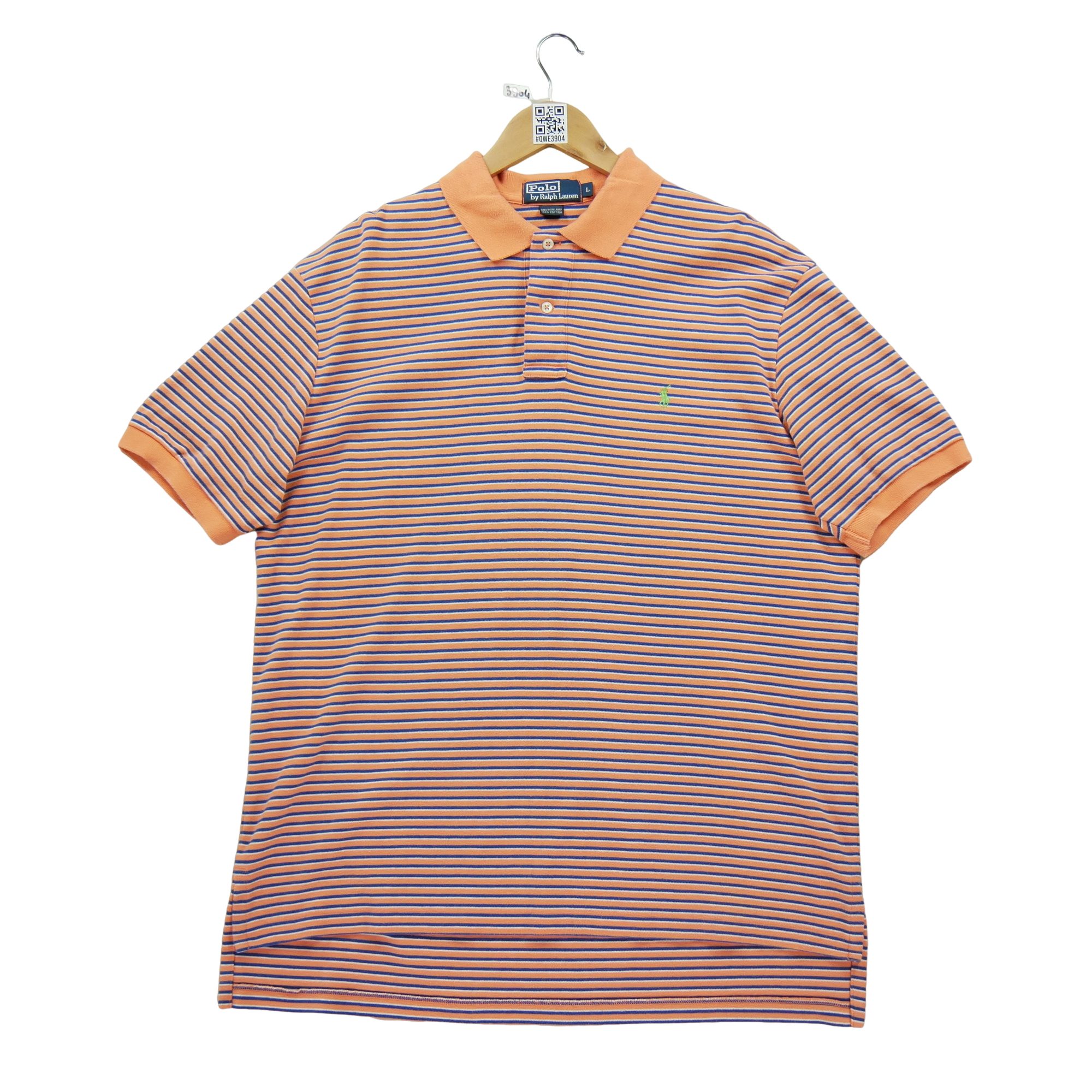 Polo manches courtes Homme  Orange 2