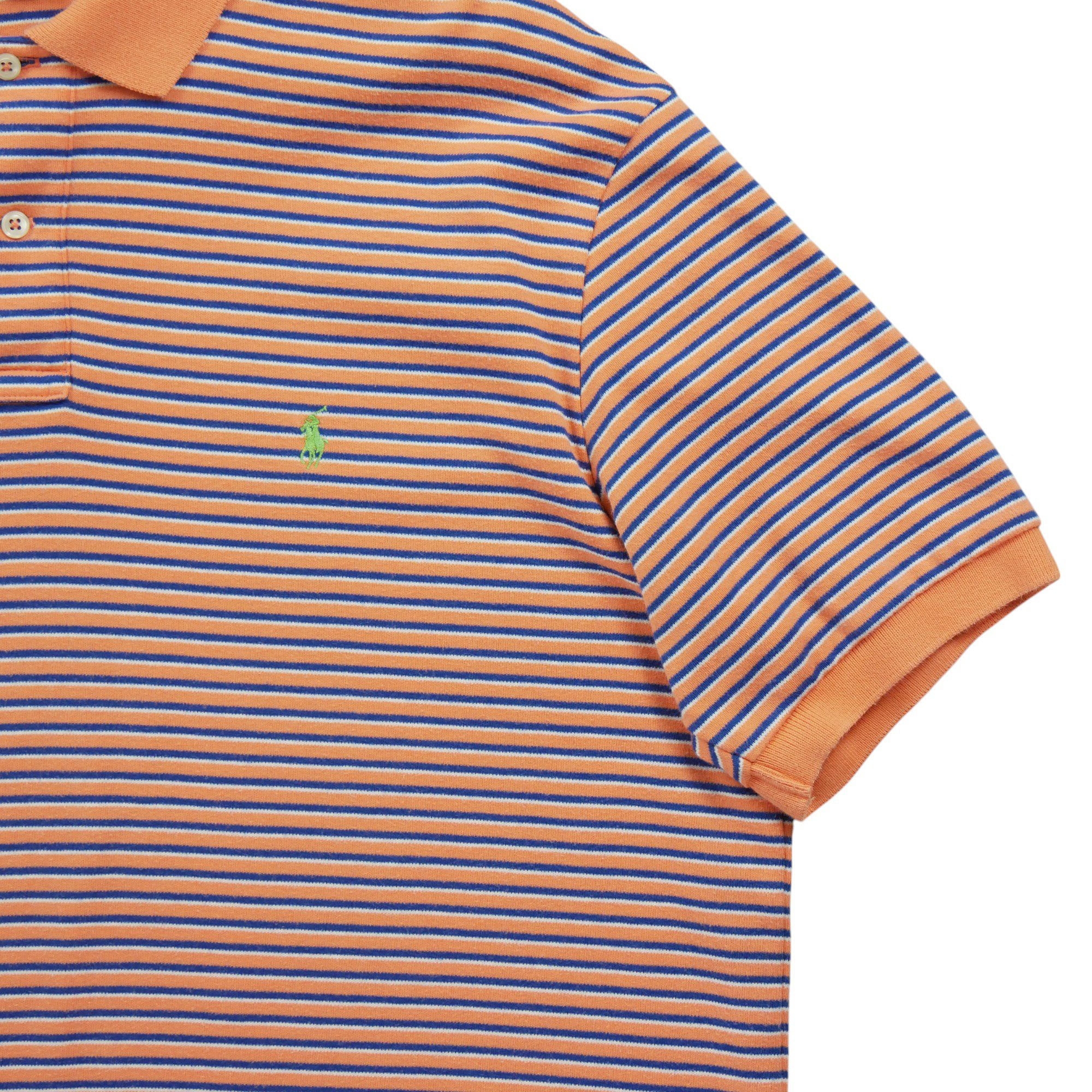 Polo manches courtes Homme  Orange 4
