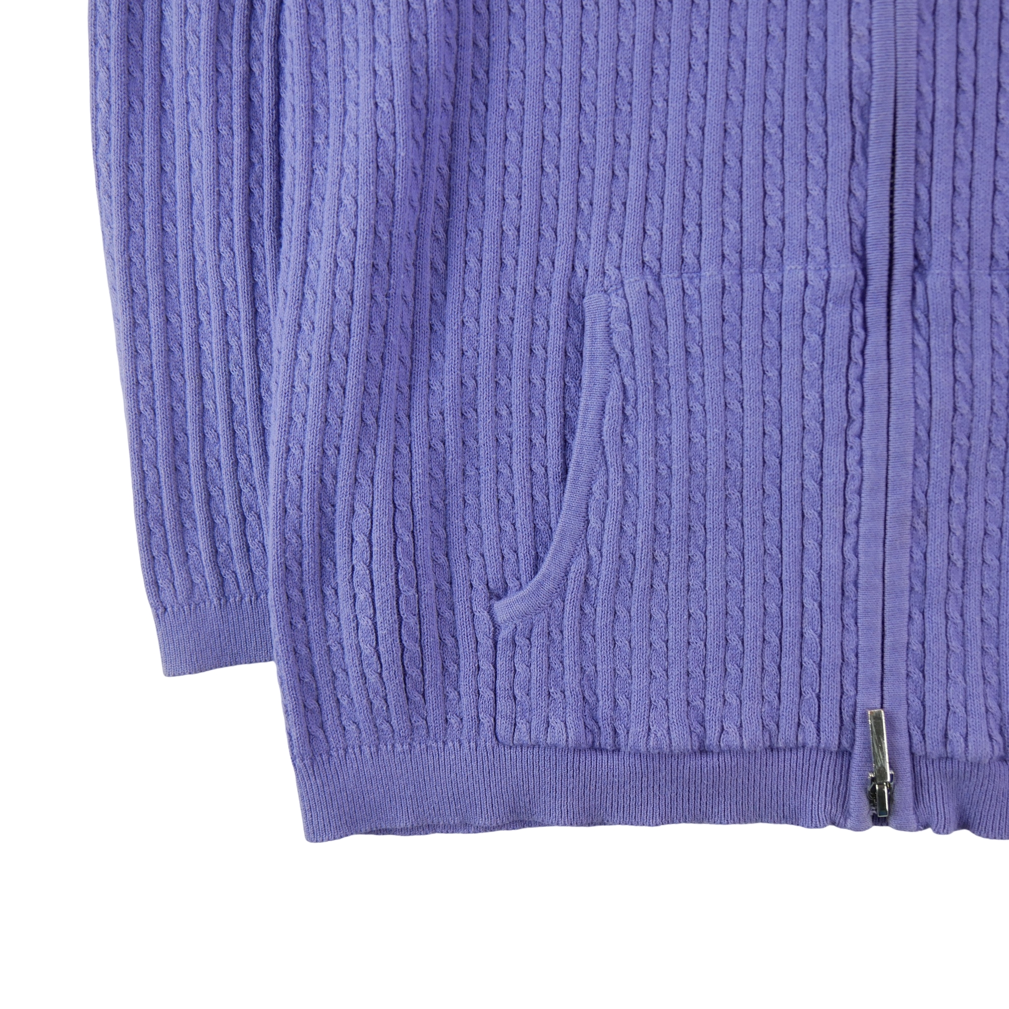 Pull Femme  full zip Violet 4
