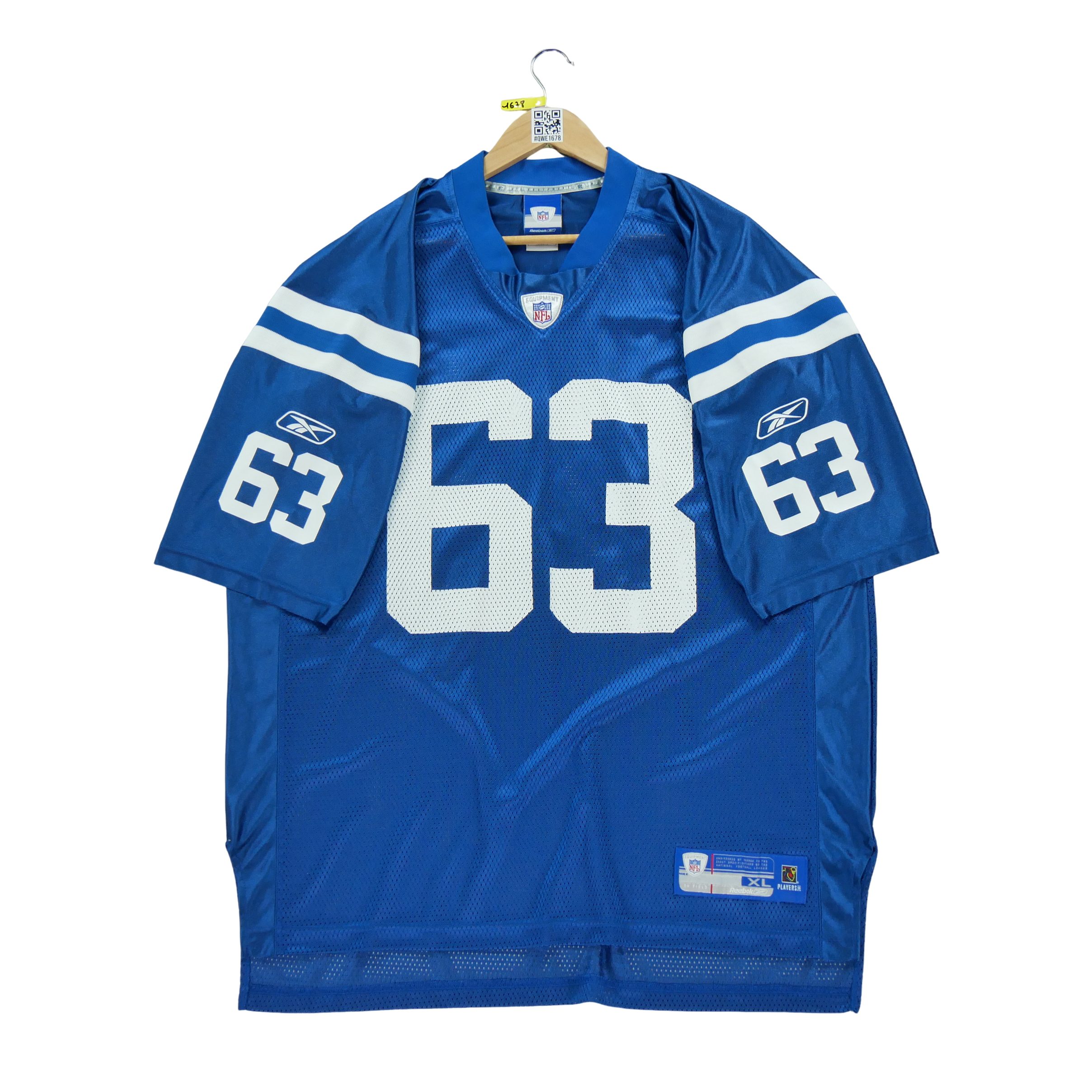 Maillot Homme NFL Indianapolis Colts Bleu 1