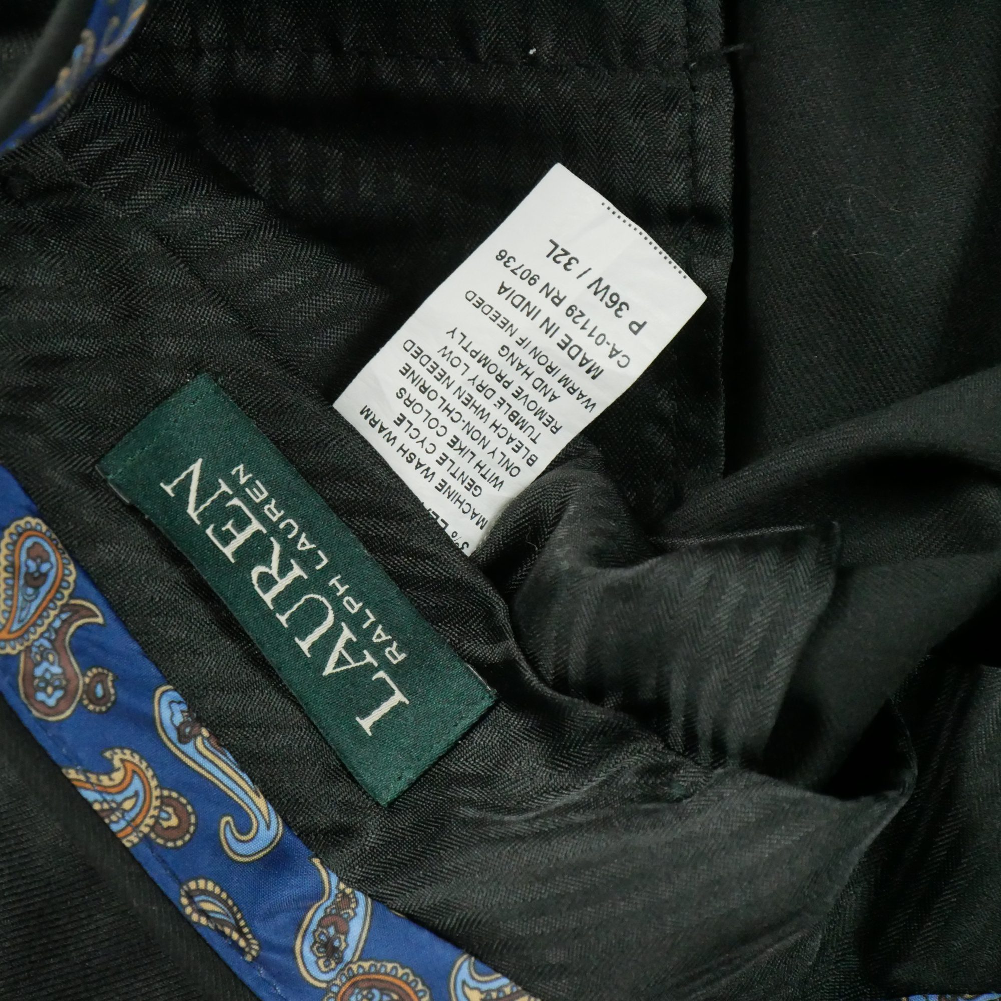Pantalon Homme de costume Noir 6