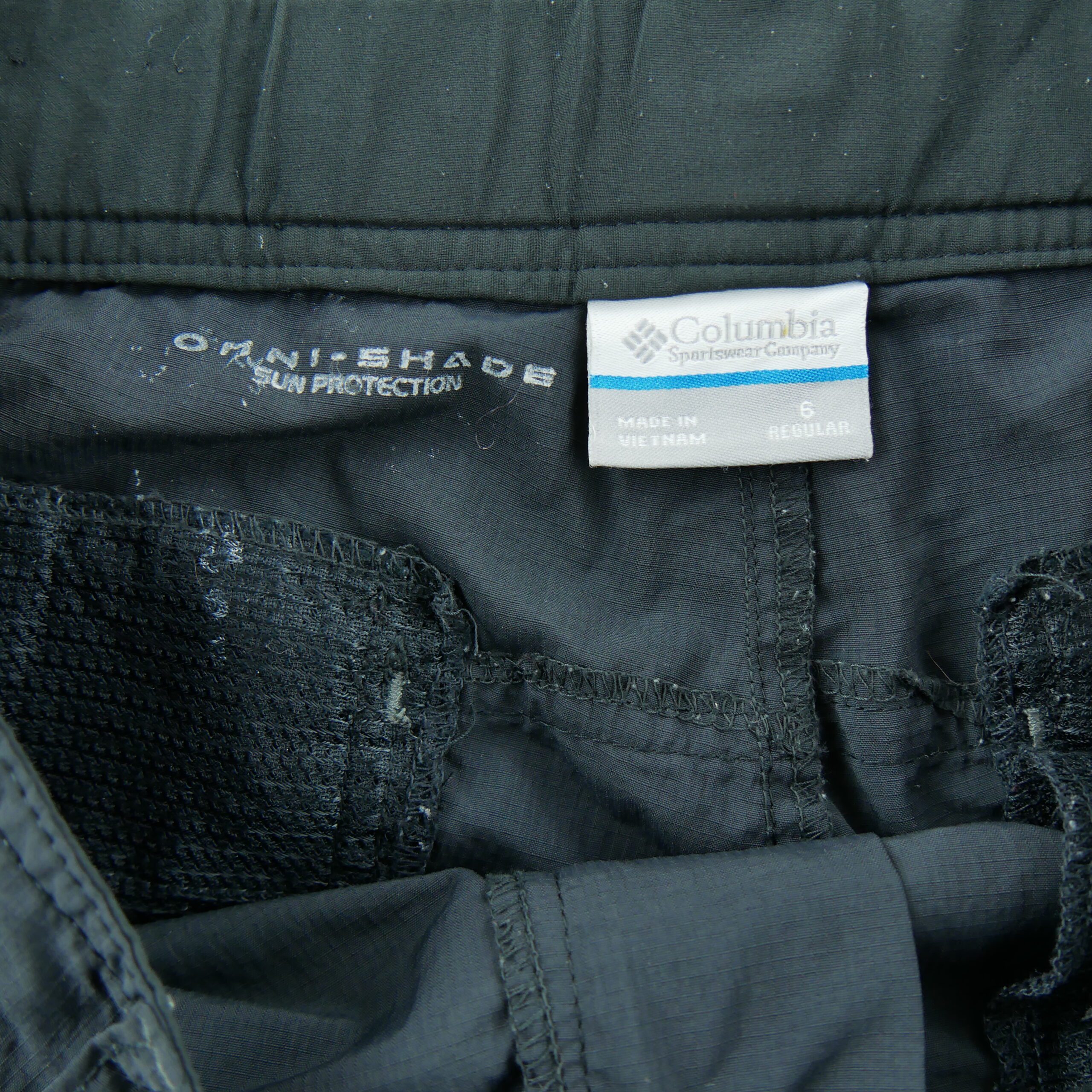 Short Femme  Omni-Shade Cargo Noir 4