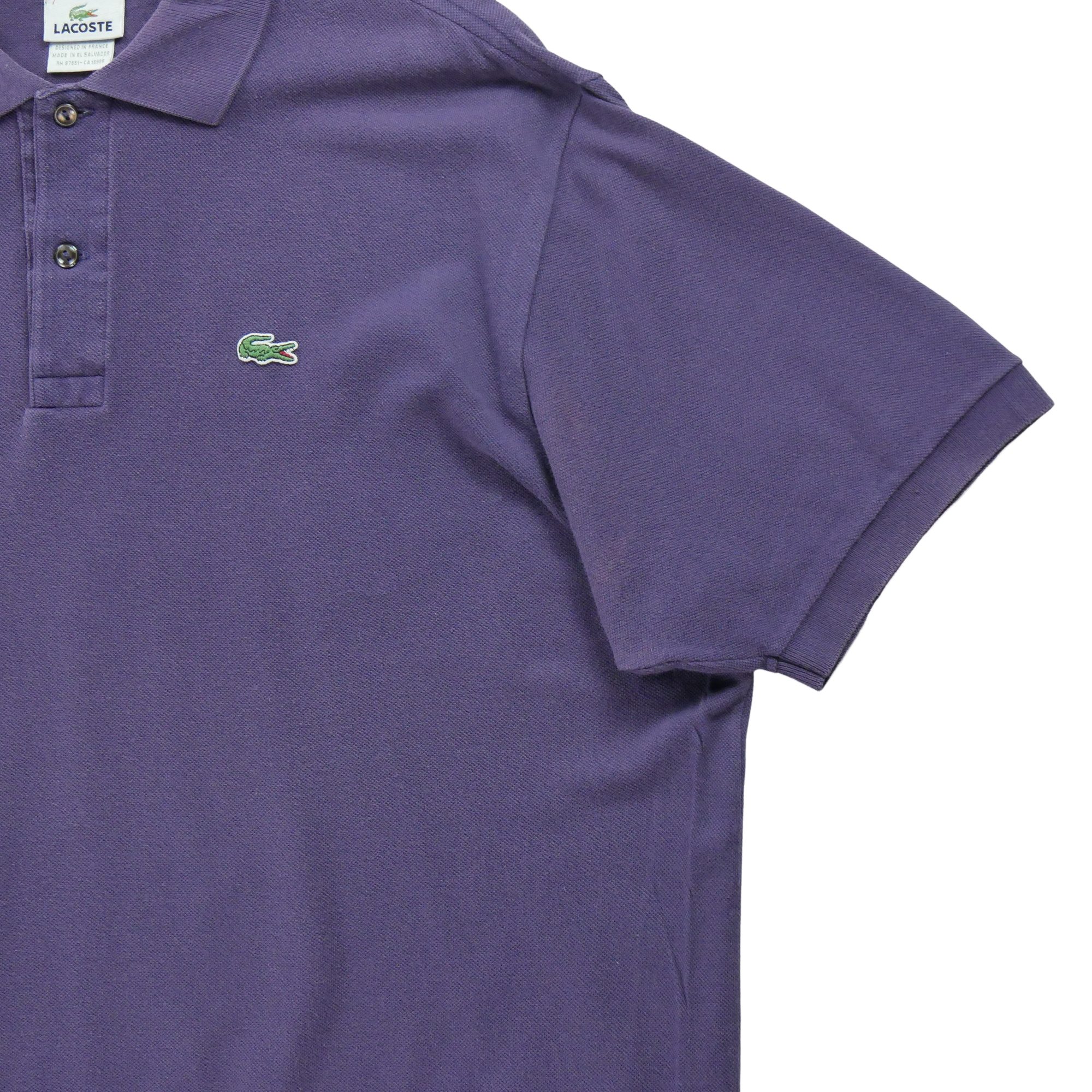 Polo manches courtes Homme  Violet 3