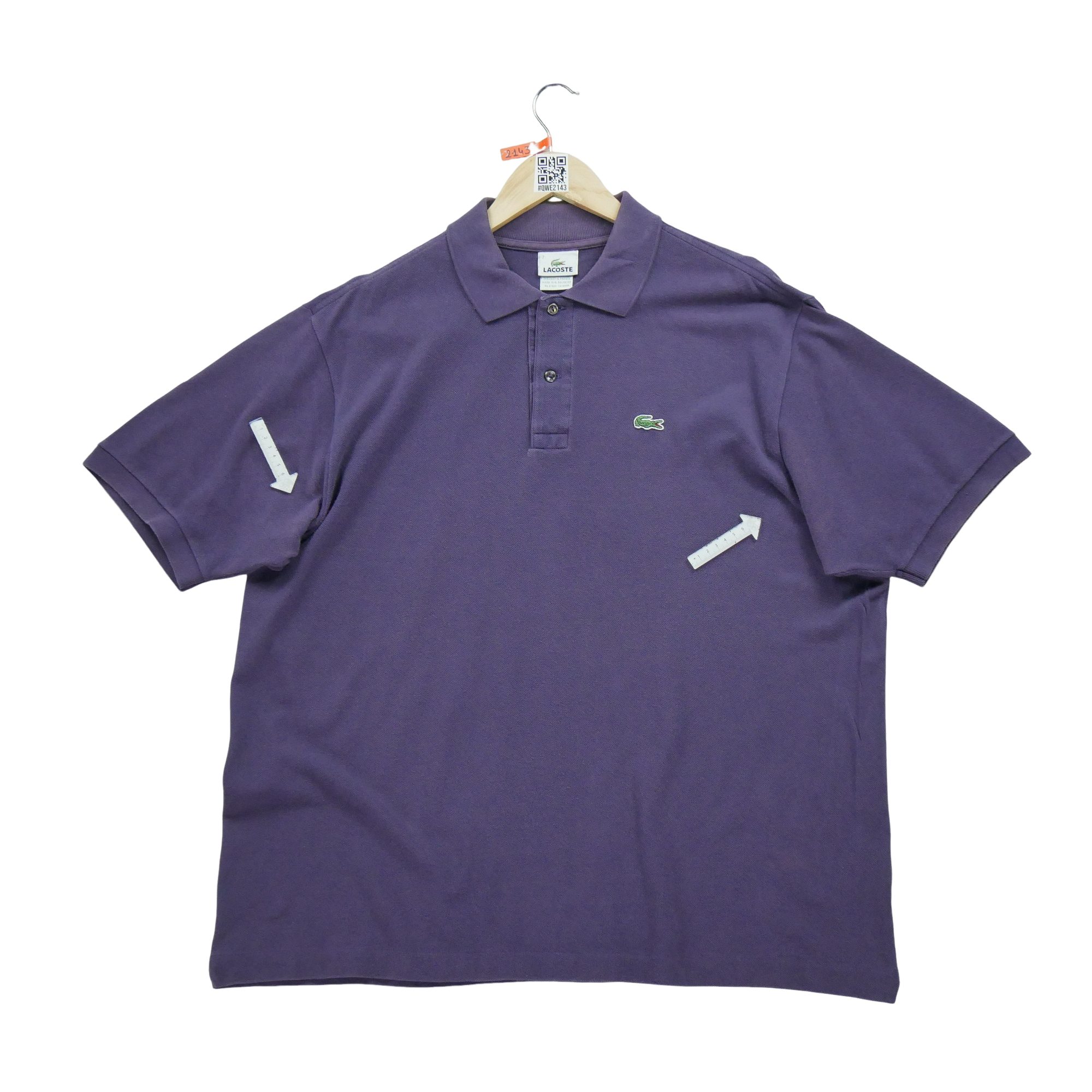 Polo manches courtes Homme  Violet 4