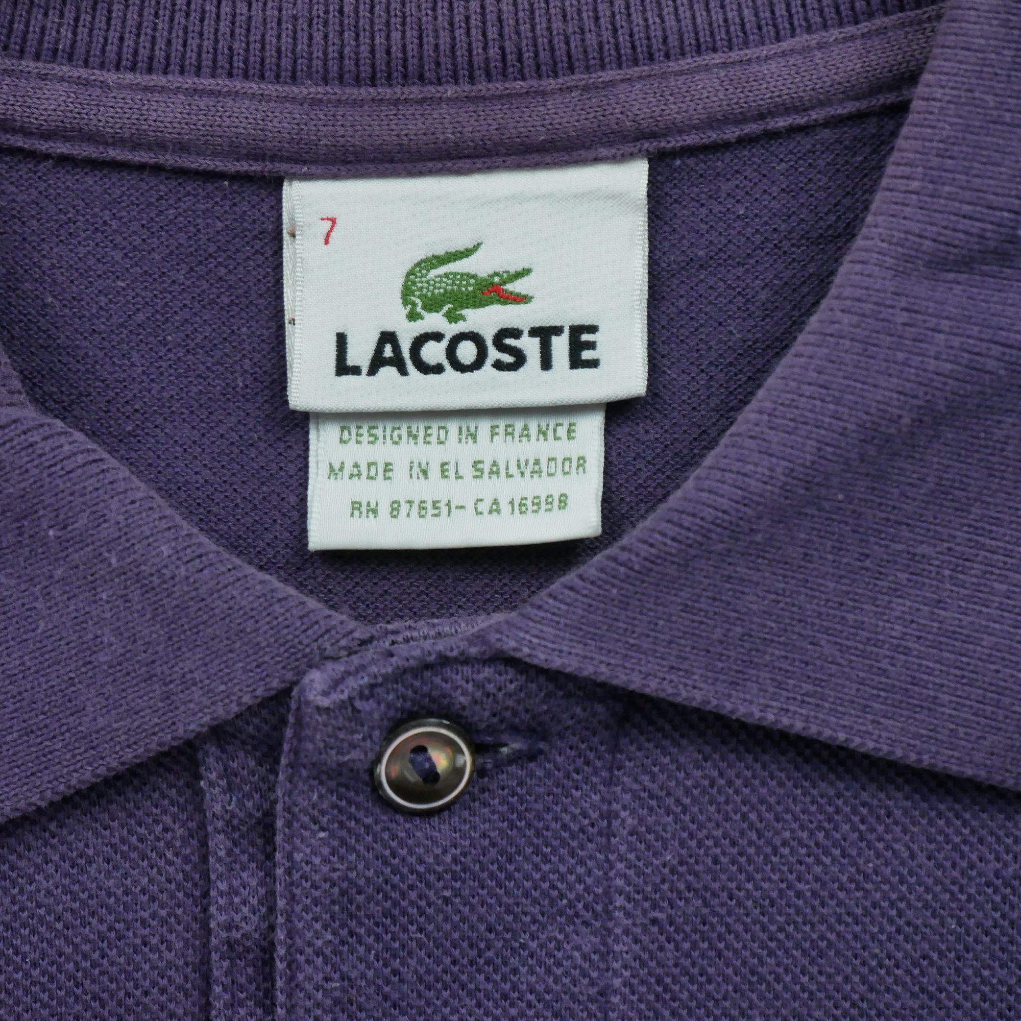 Polo manches courtes Homme  Violet 9