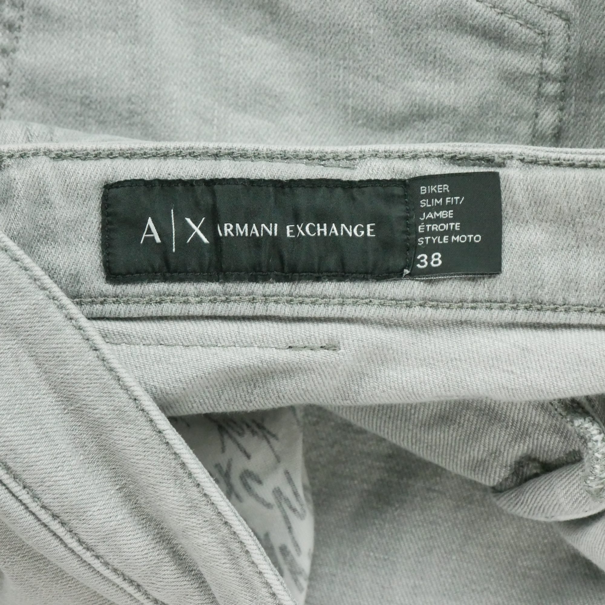 Jean Homme Slim Fit Gris 12