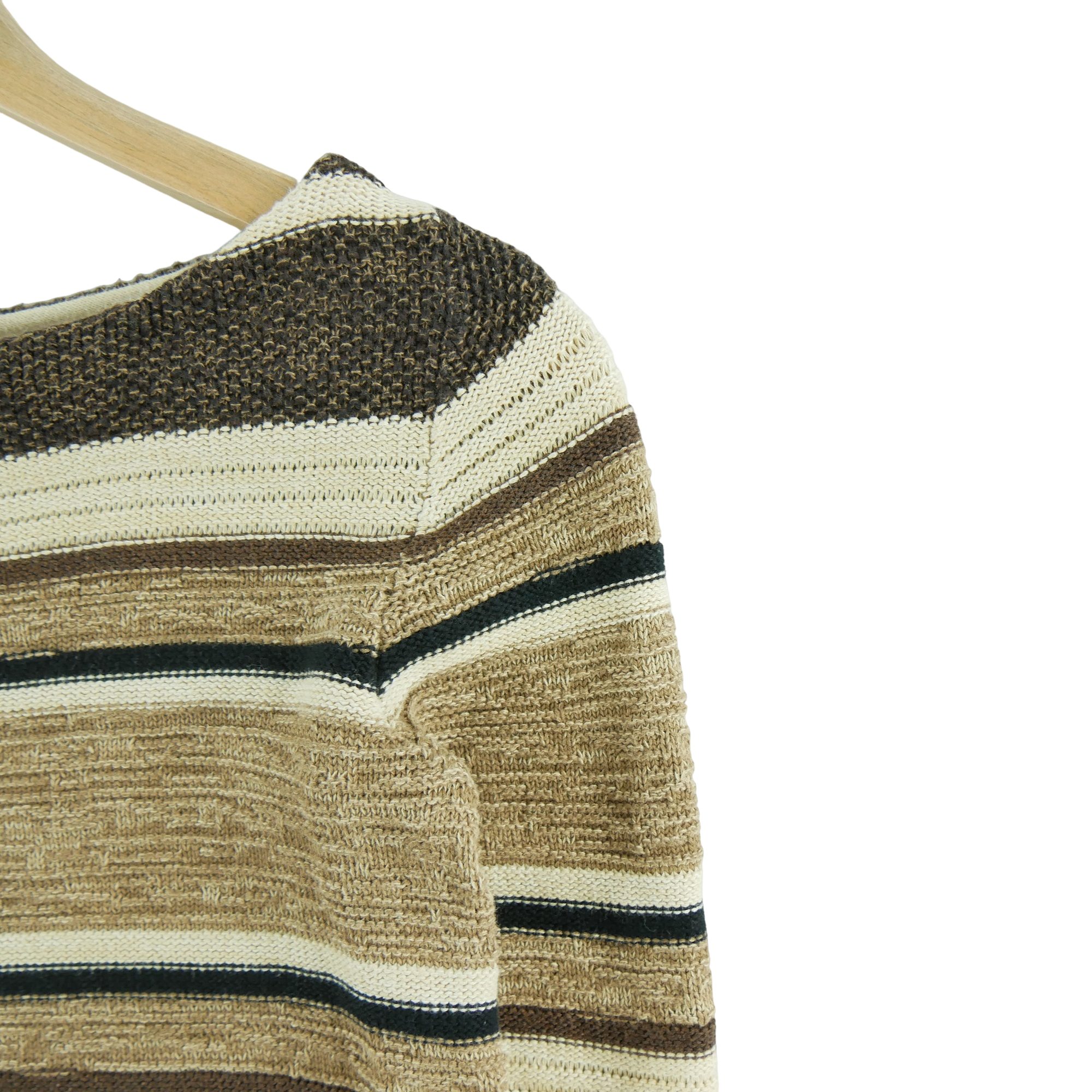 Pull Femme  en lin Marron 3