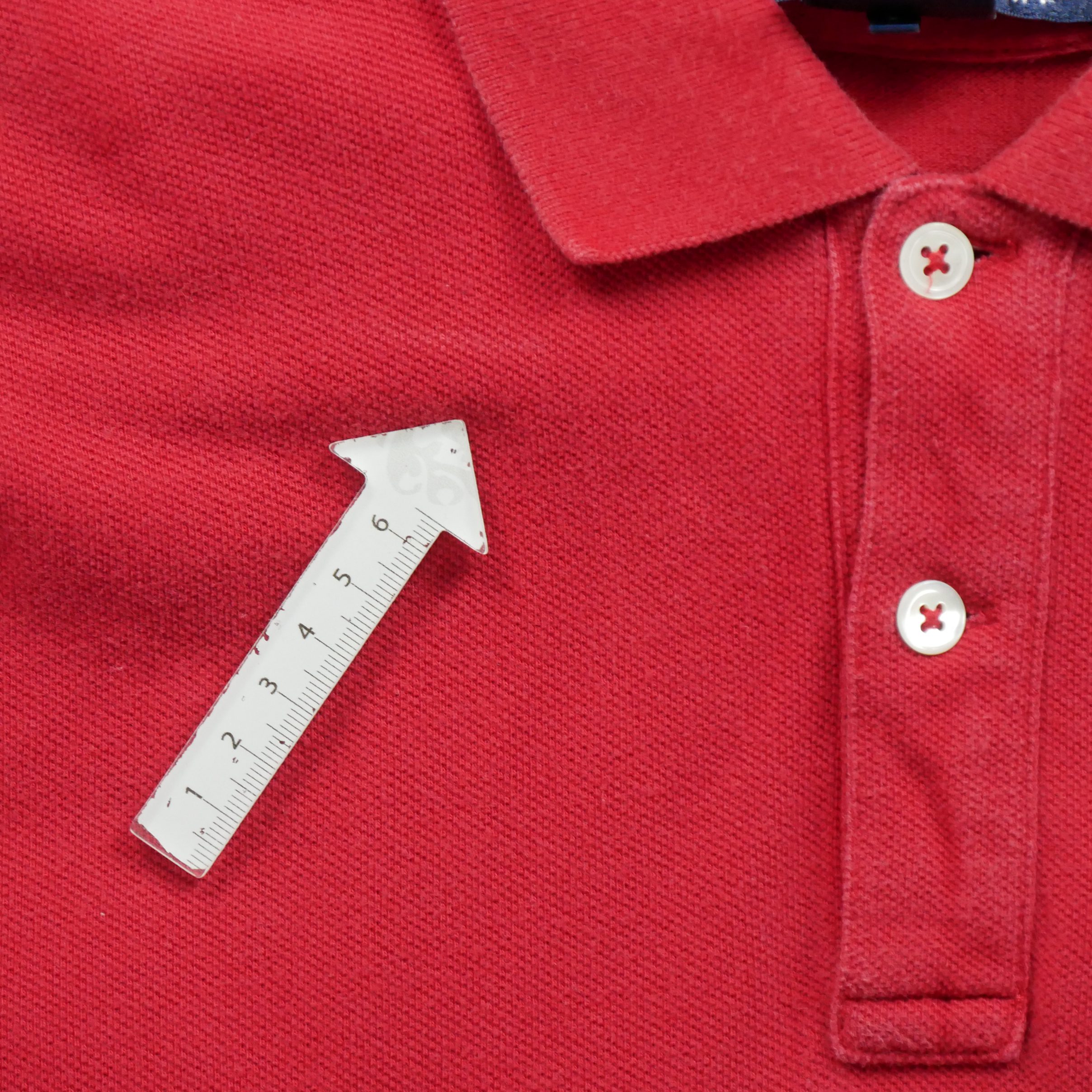Polo manches courtes Homme  Rouge 6