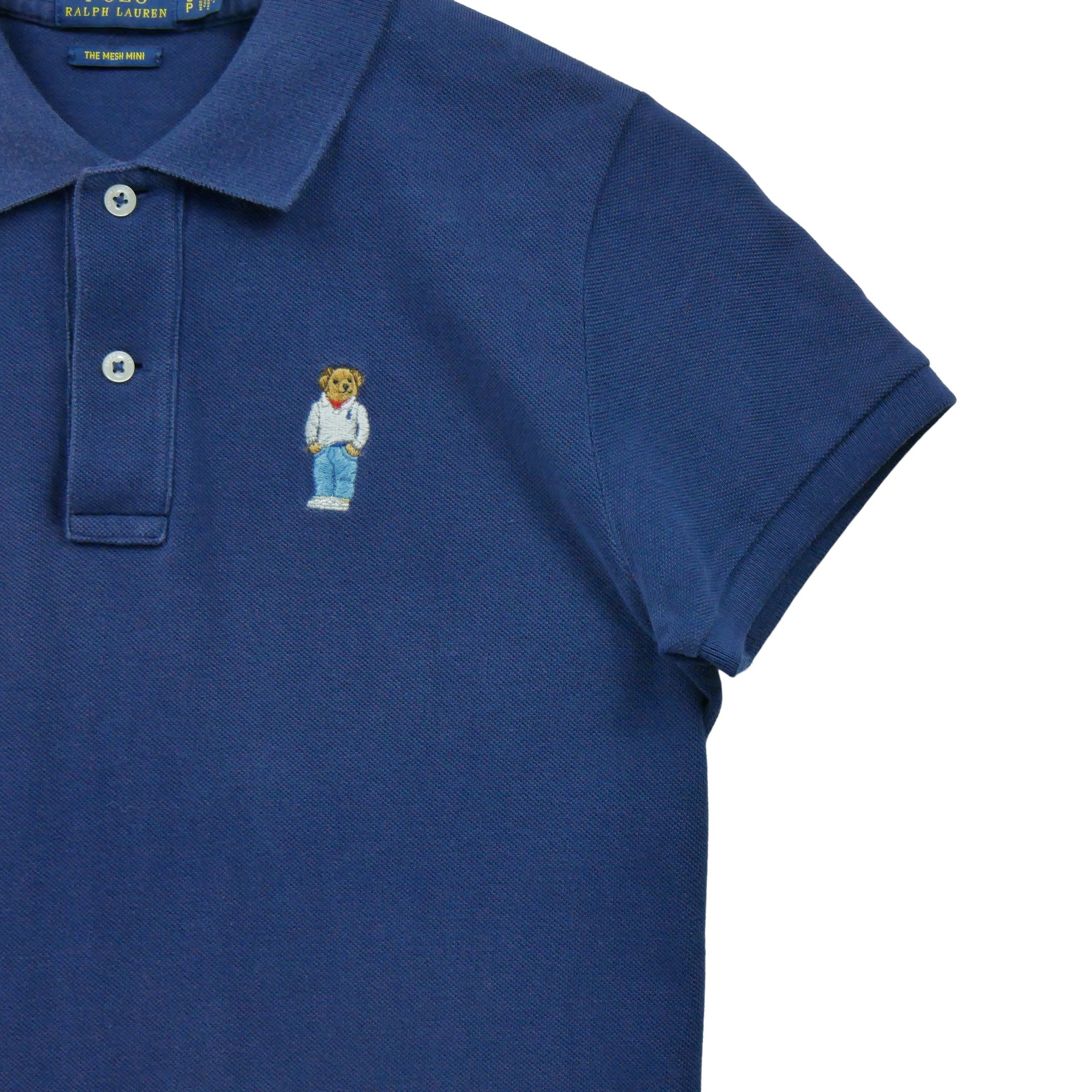 Robe Femme Bear en piqué Marine 3