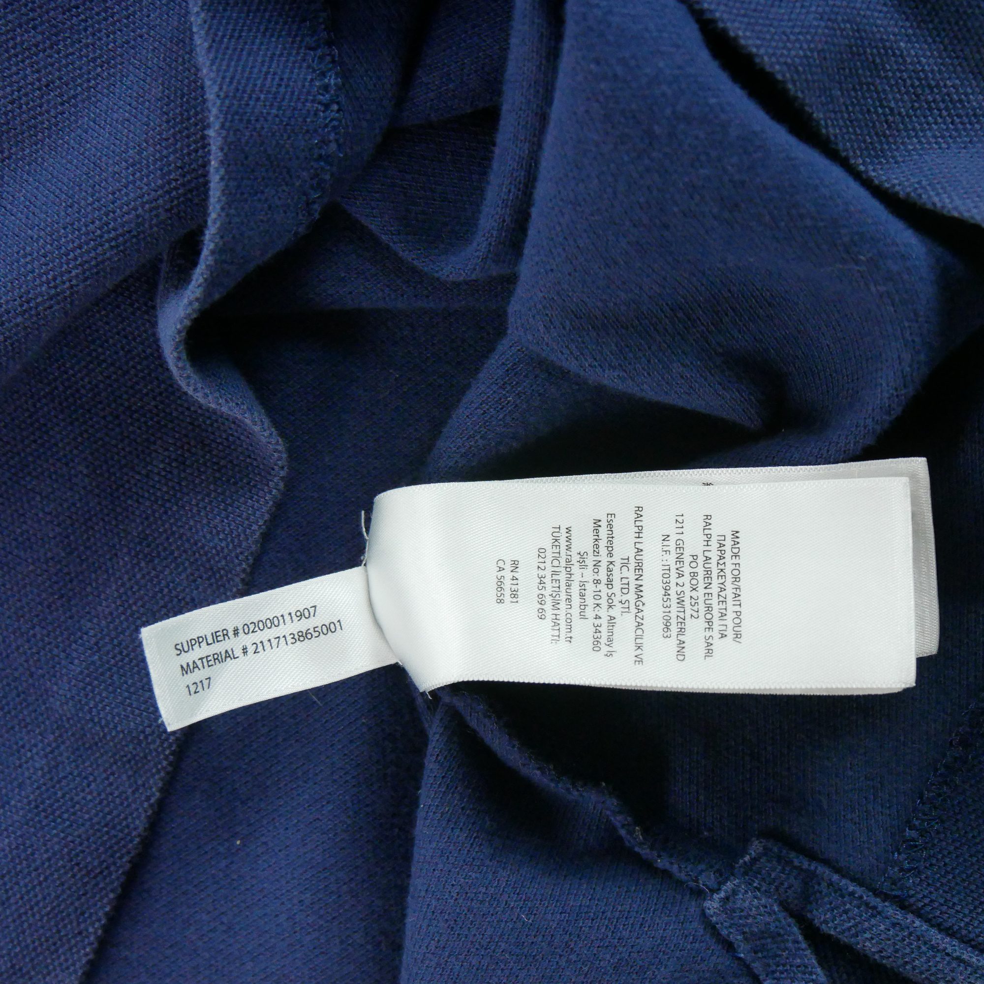 Robe Femme Bear en piqué Marine 6