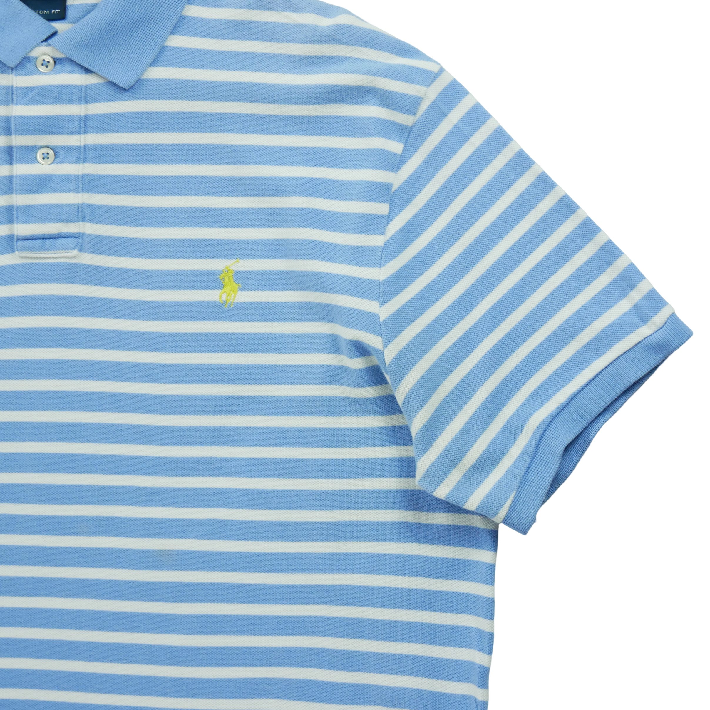 Polo manches courtes Homme  Bleu 3