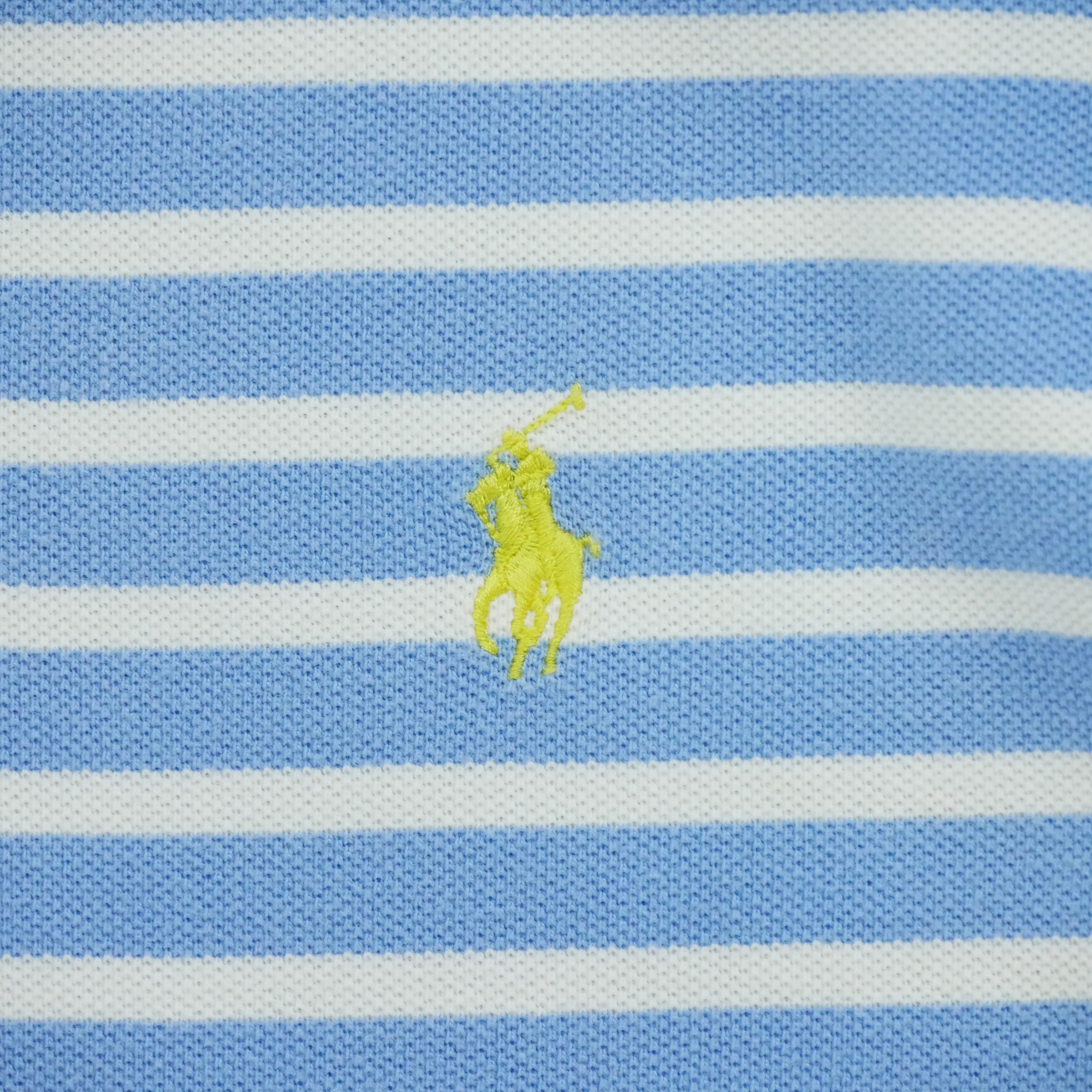 Polo manches courtes Homme  Bleu 4