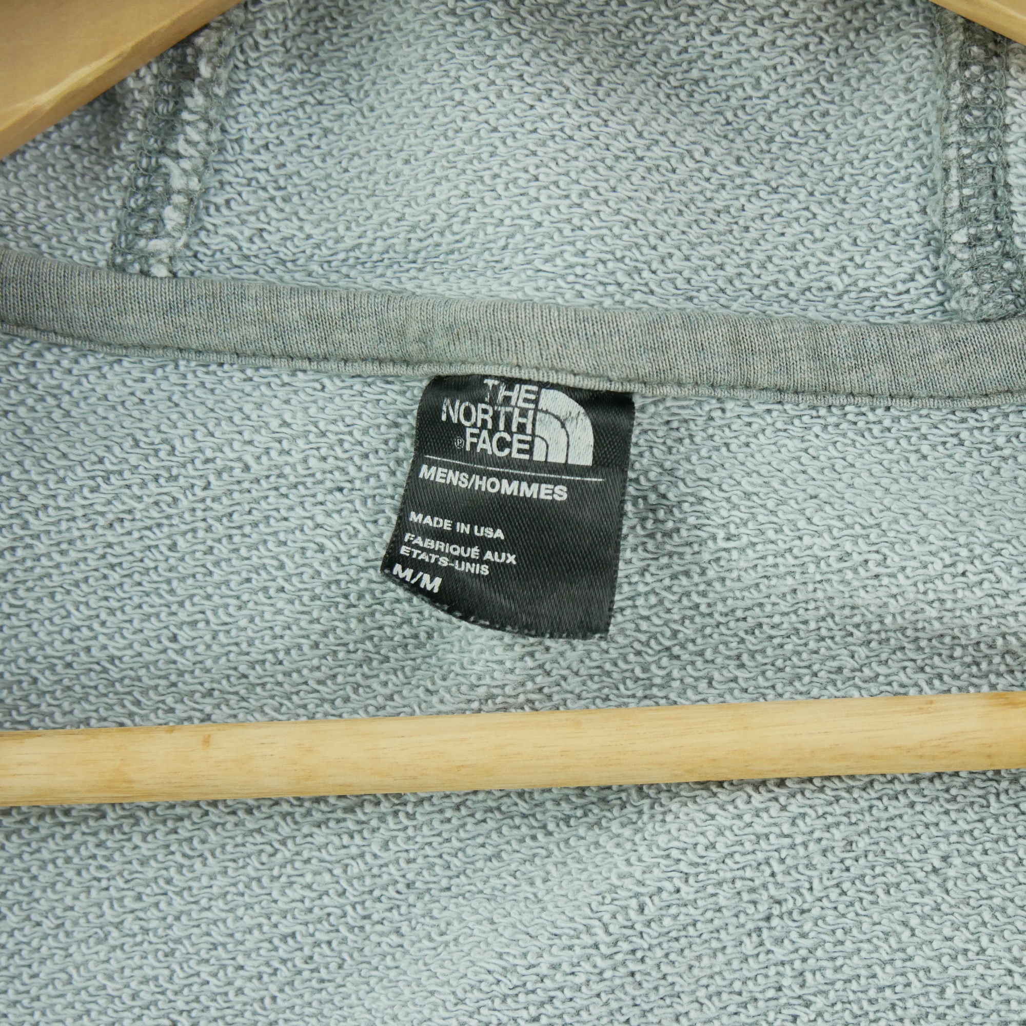 Sweat à capuche Homme  Vintage Gris 7