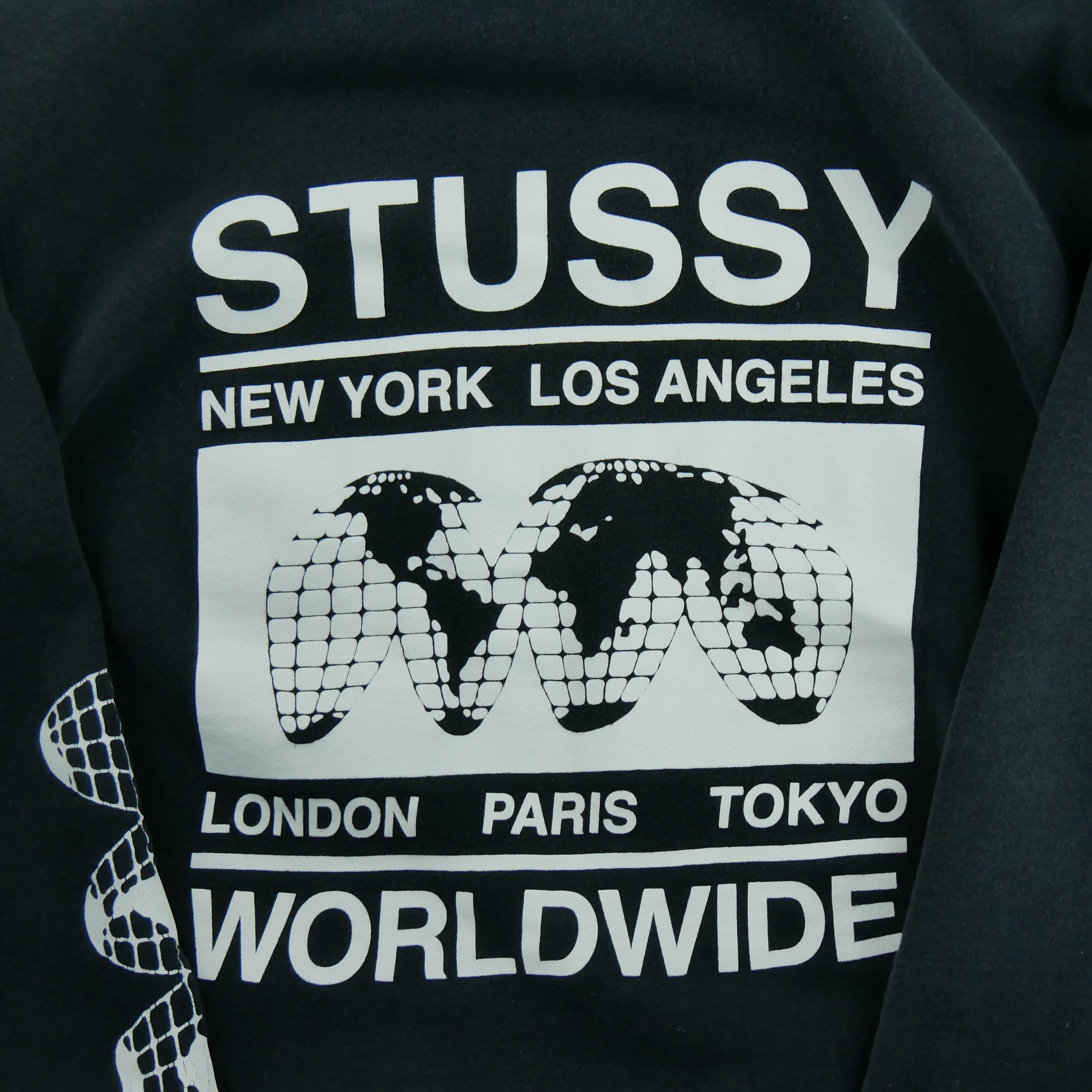Sweat à capuche Stüssy Worldwide 5
