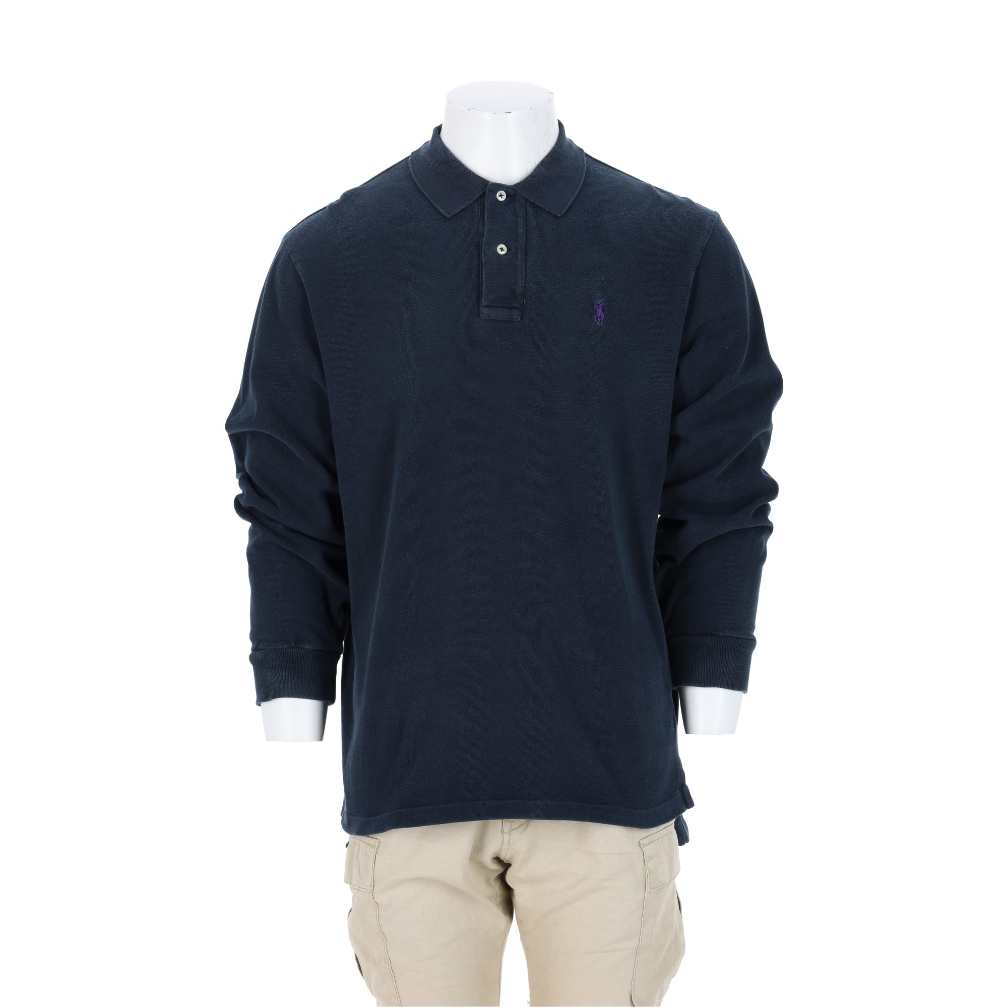 Polo manches longues Homme  Noir - Très bon état
